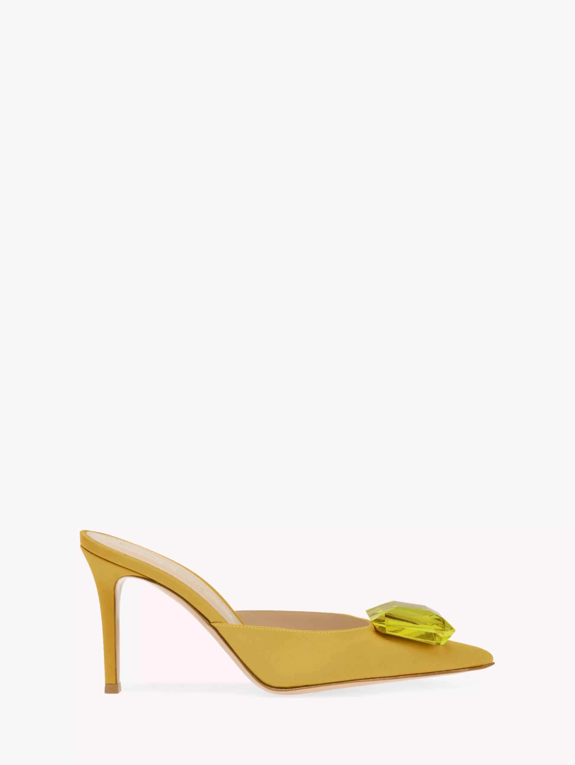 Gianvito Rossi Mules-JAIPUR MULE 85 YELLOW