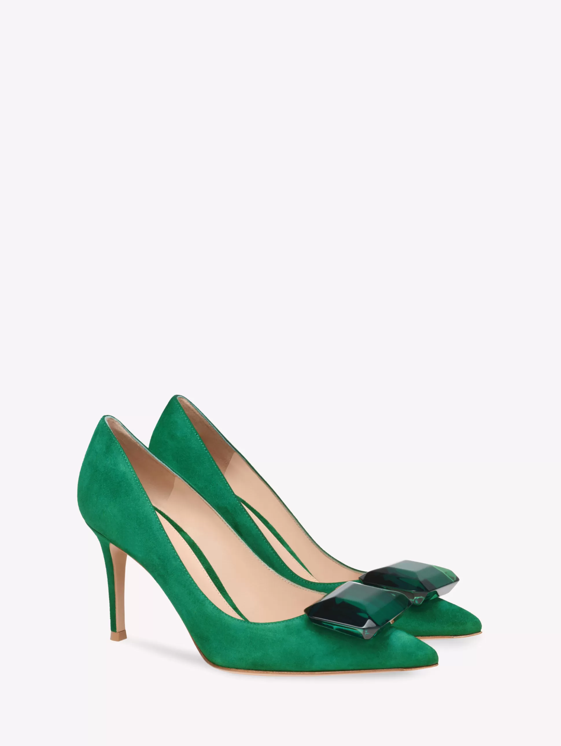 Gianvito Rossi Pumps | Jaipur-JAIPUR PUMP 85 GREEN