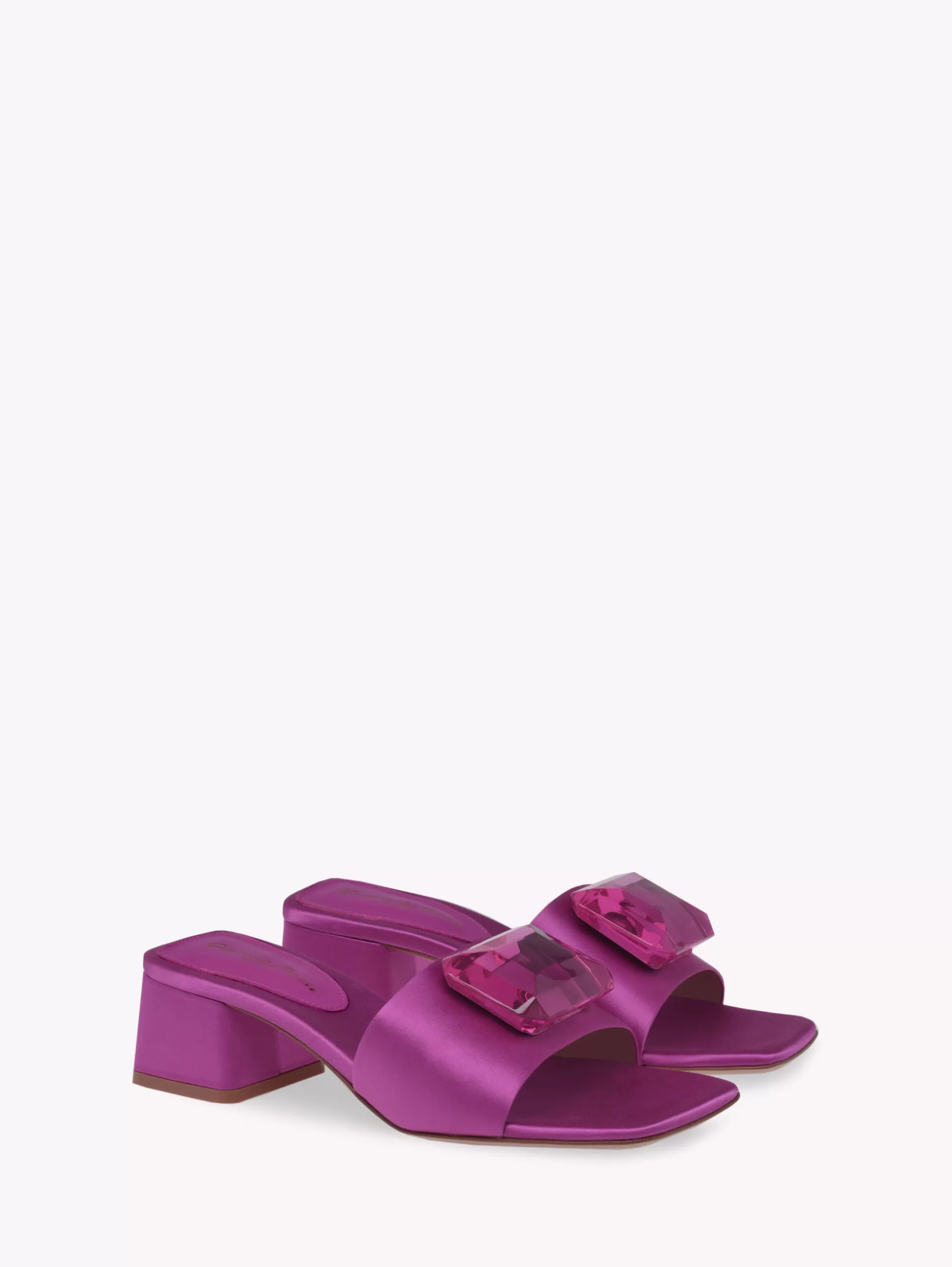 Gianvito Rossi Mules-JAIPUR SLIDE 45 PINK