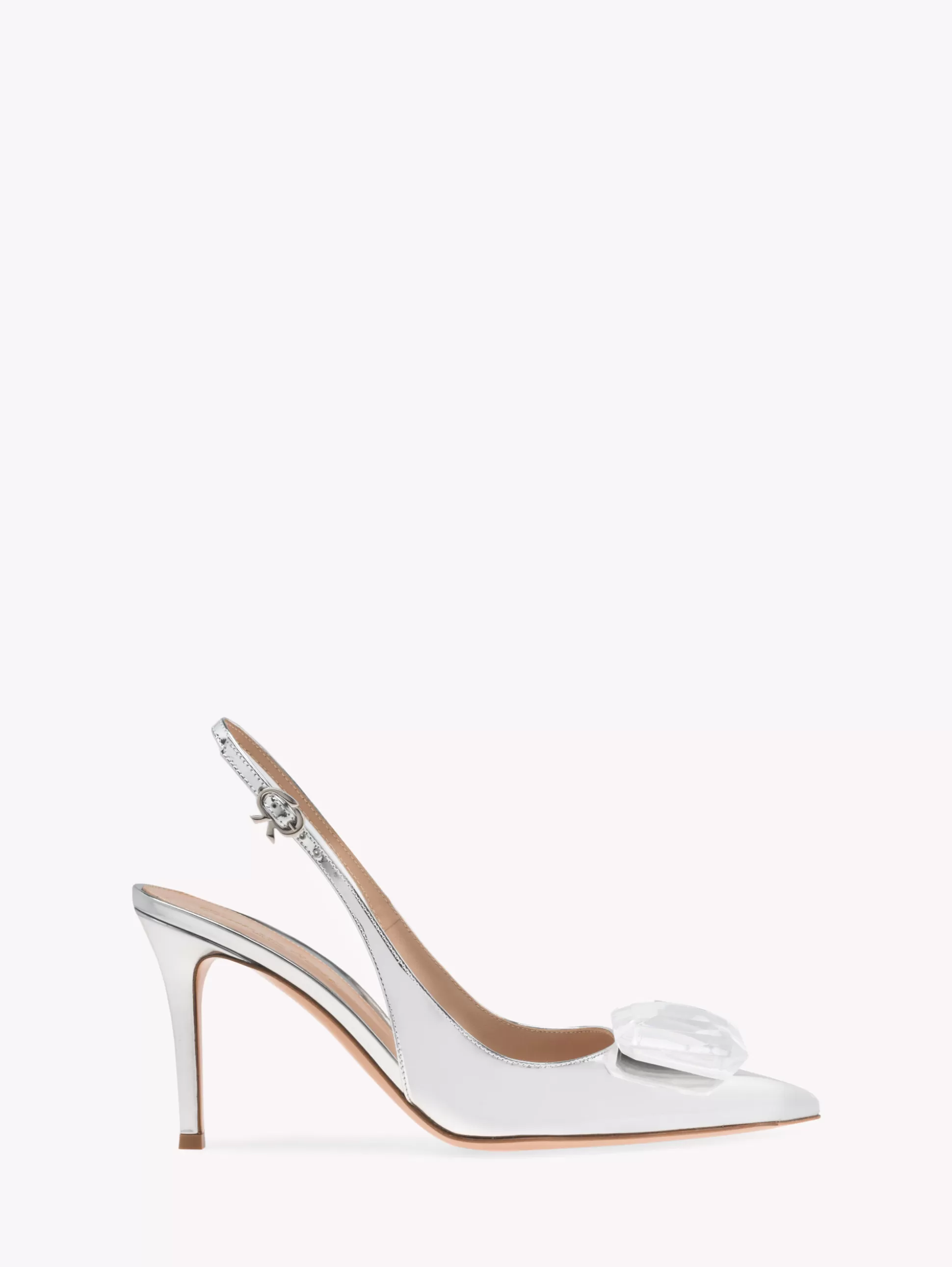 Gianvito Rossi Pumps | Jaipur-JAIPUR SLING SILVER