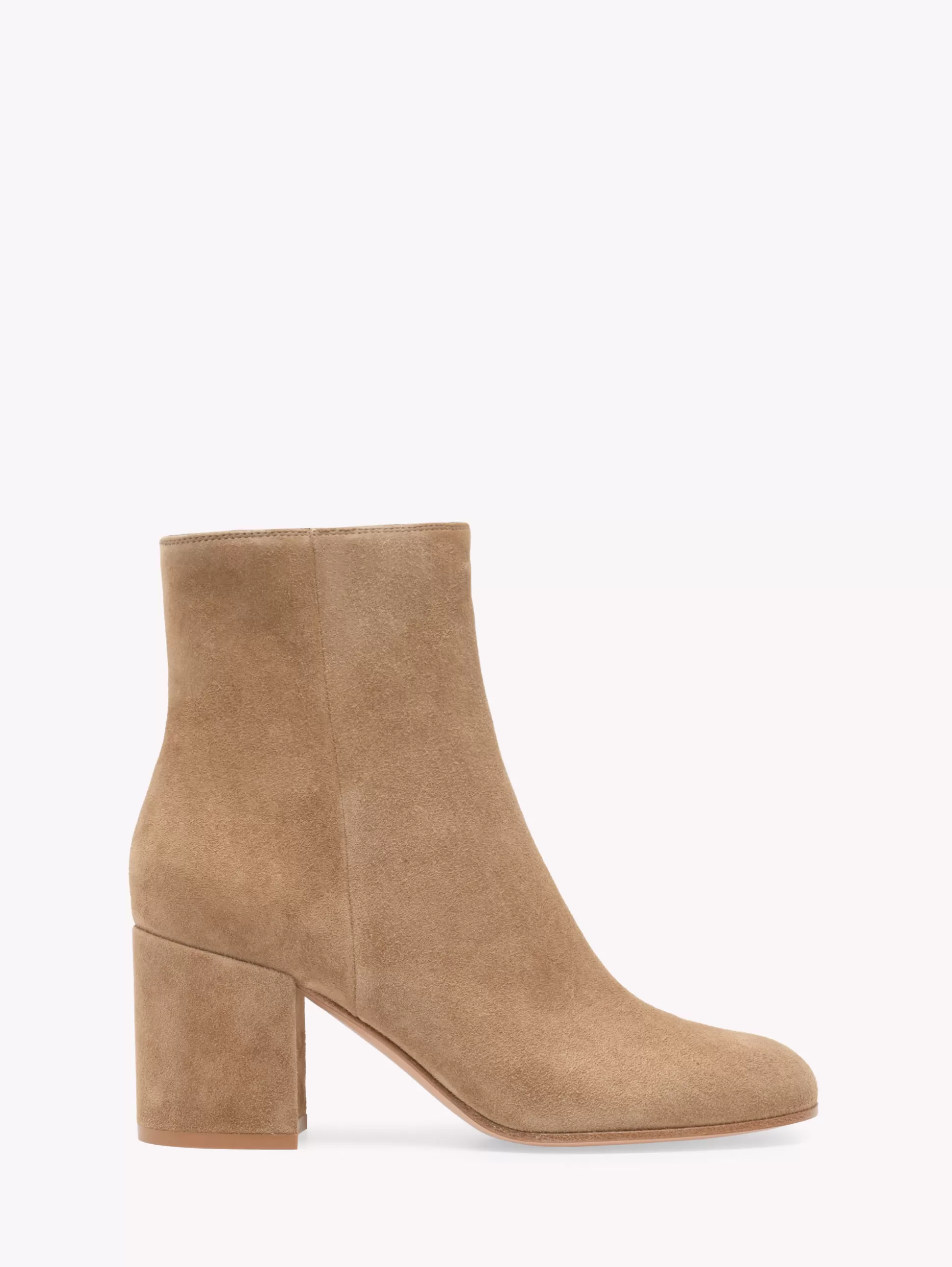 Gianvito Rossi Booties-JOELLE BROWN