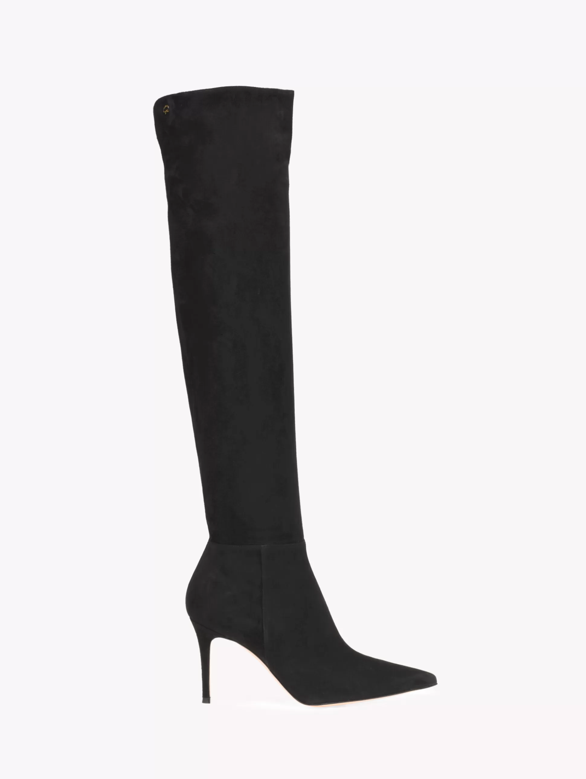 Gianvito Rossi Boots-JULES BLACK SUEDE