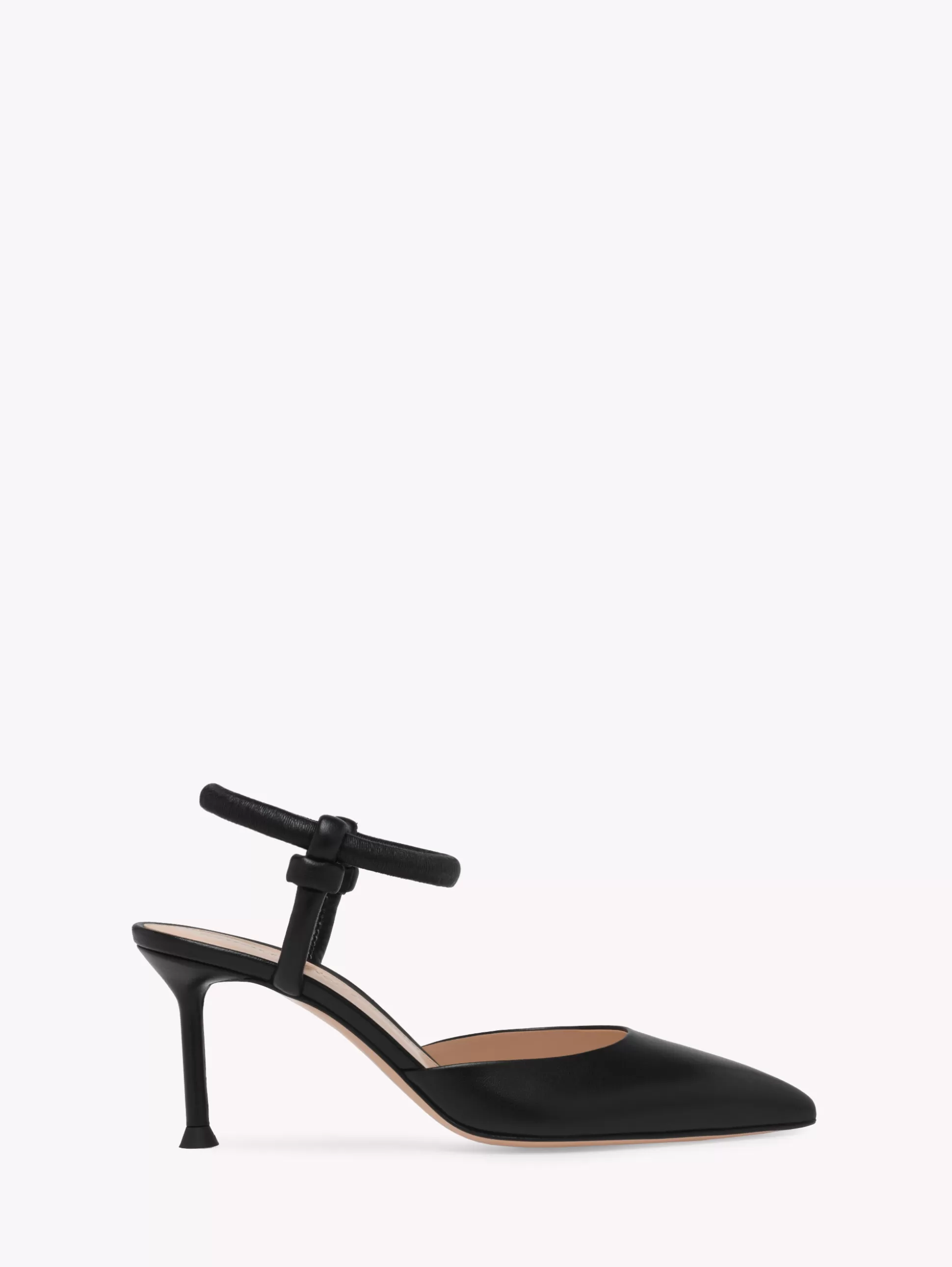 Gianvito Rossi Pumps-JUNO D'ORSAY BLACK LEATHER