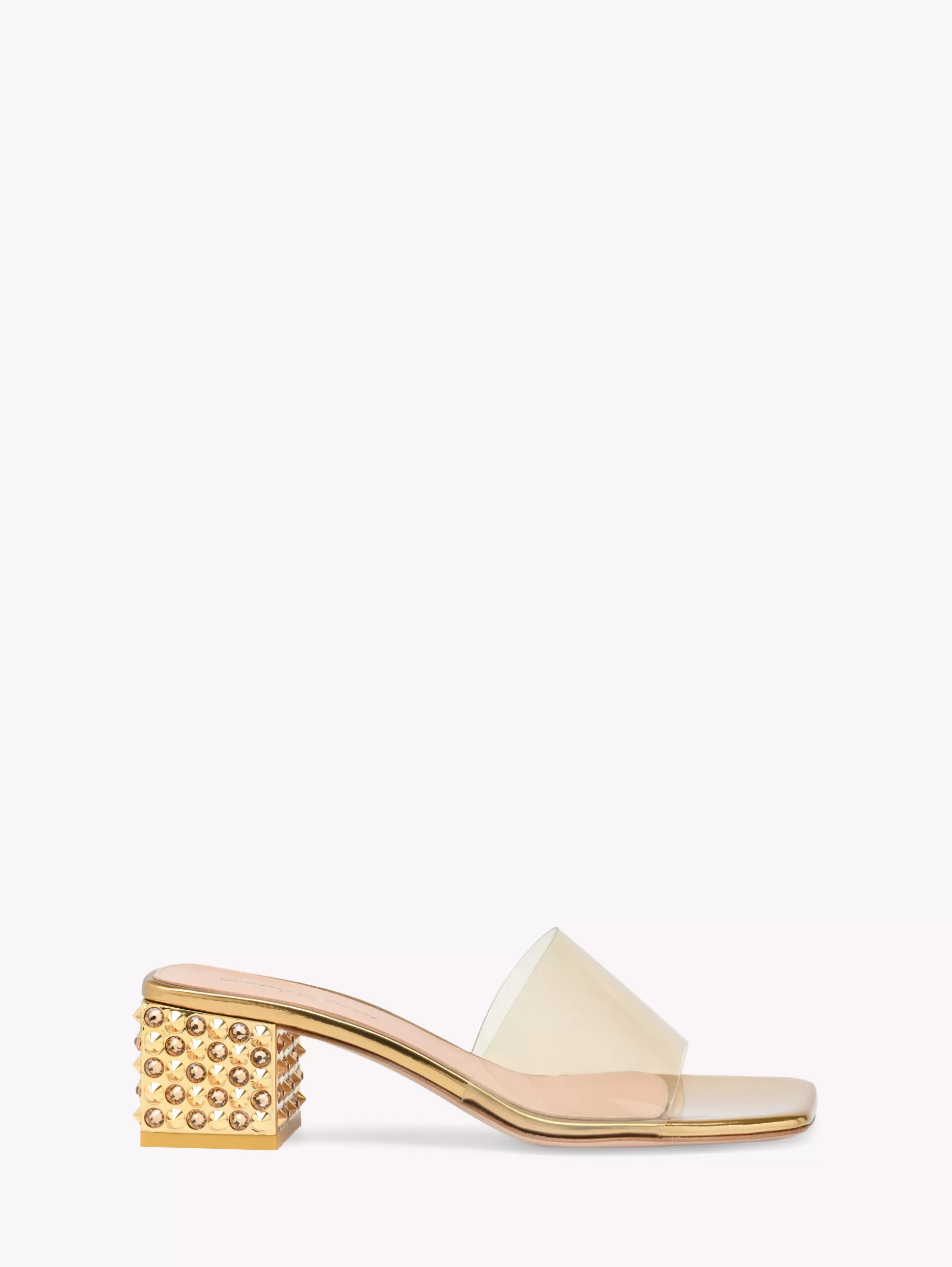 Gianvito Rossi Mules-KARA GOLD