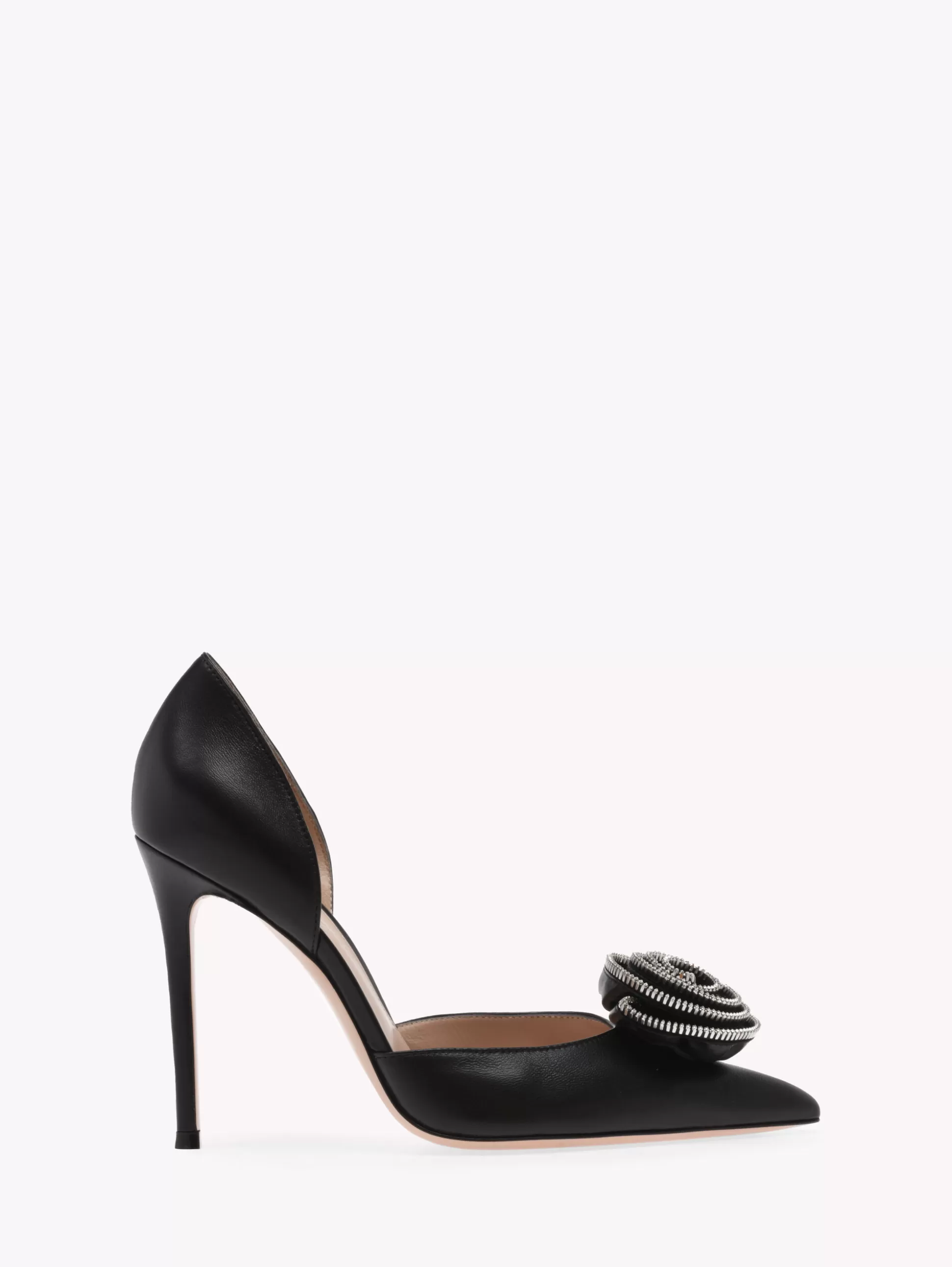 Gianvito Rossi Pumps-KARINA PUMP BLACK LEATHER