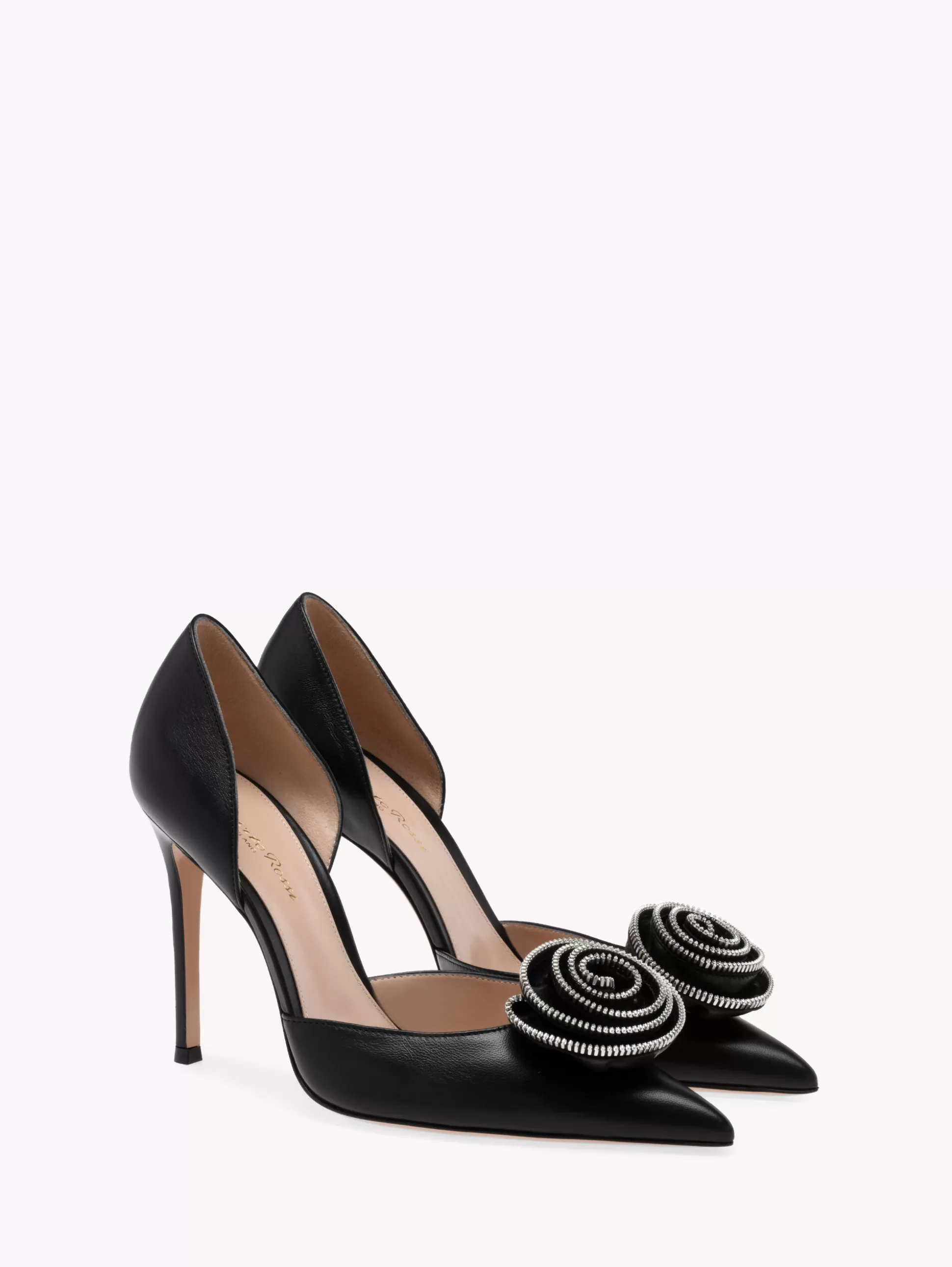 Gianvito Rossi Pumps-KARINA PUMP BLACK LEATHER