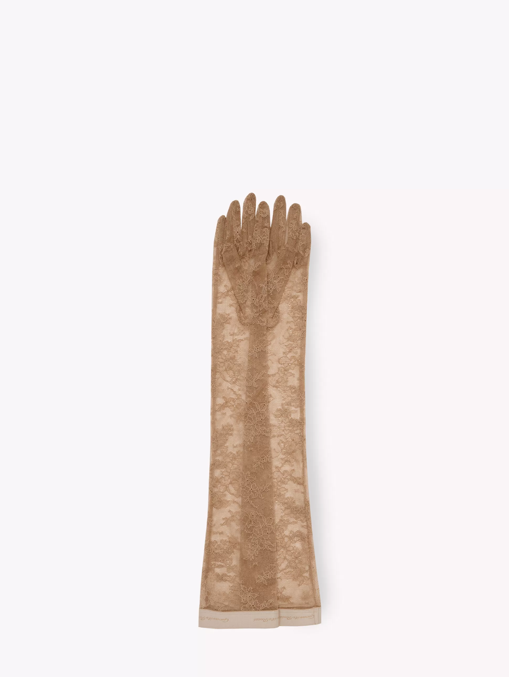 Gianvito Rossi Accessories-LACE GLOVES PINK