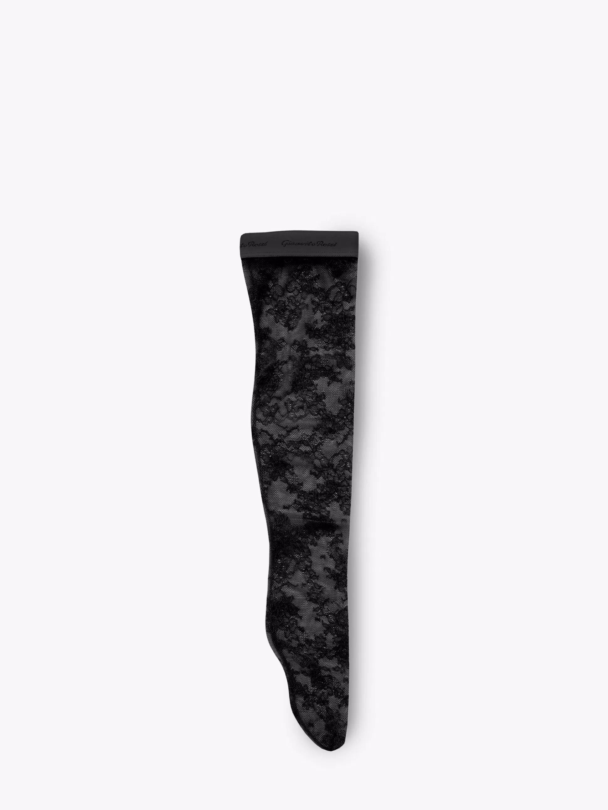 Gianvito Rossi Accessories-LACE SOCKS BLACK