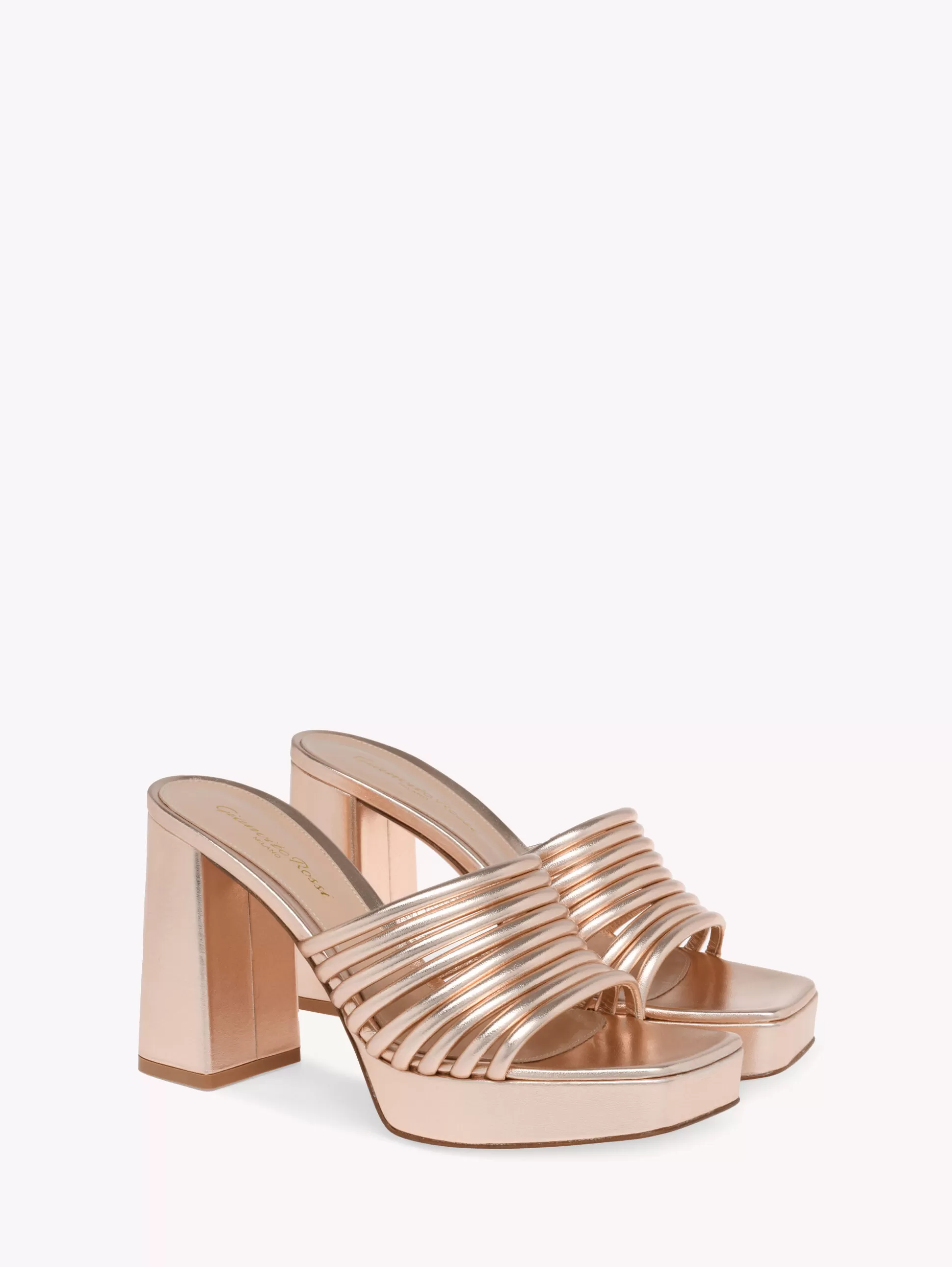 Gianvito Rossi Mules-LENA MULE PINK