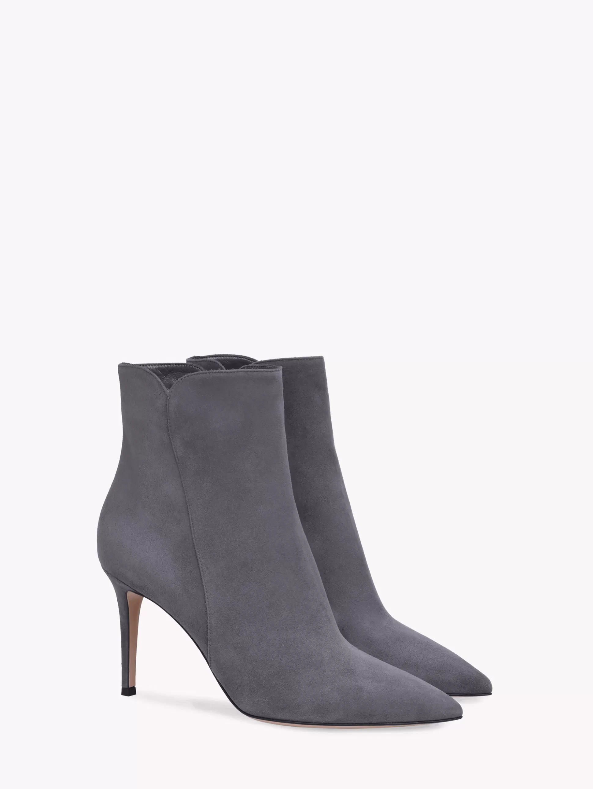 Gianvito Rossi Booties-LEVY 85 GREY