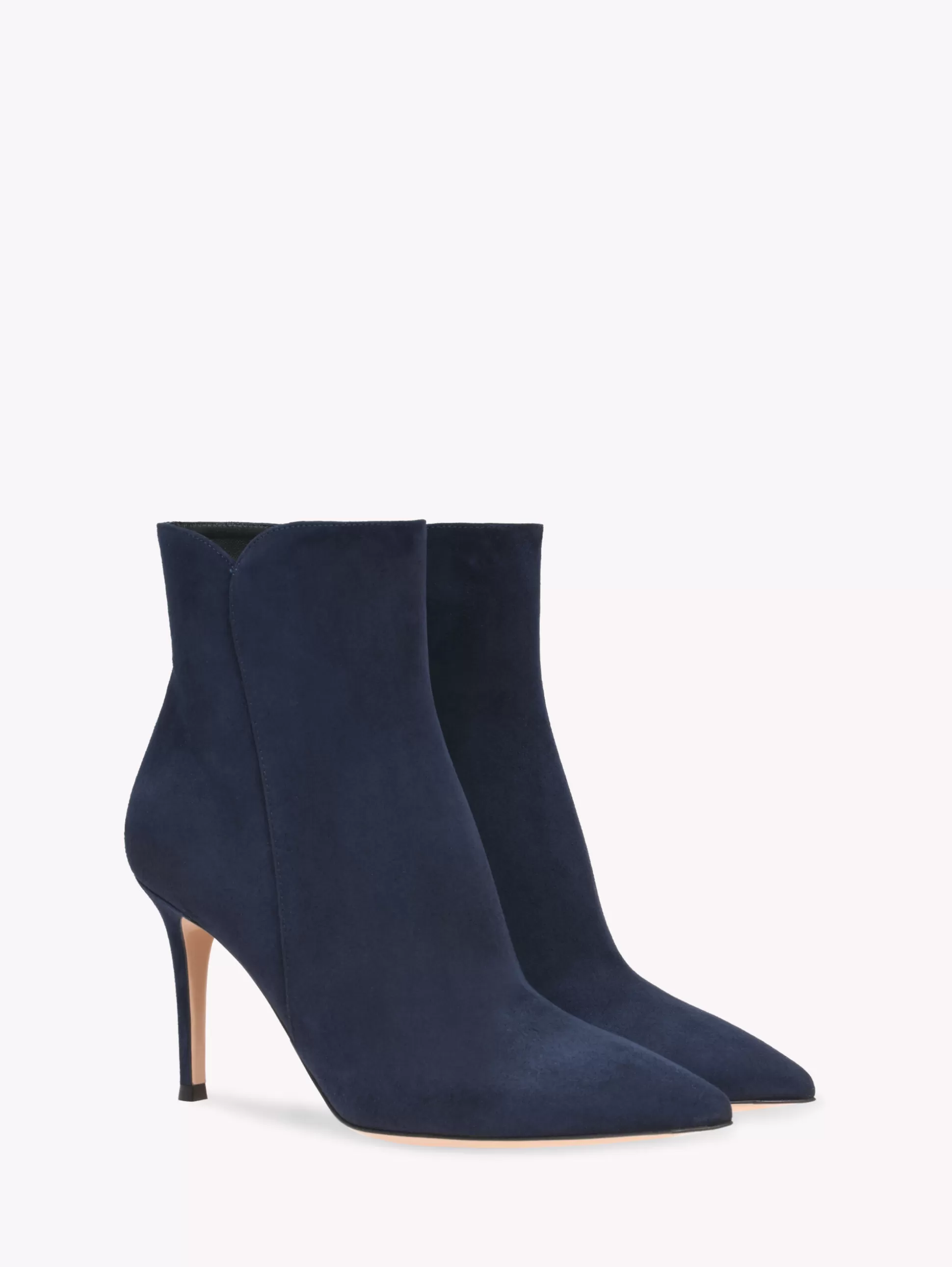 Gianvito Rossi Booties-LEVY 85 BLUE