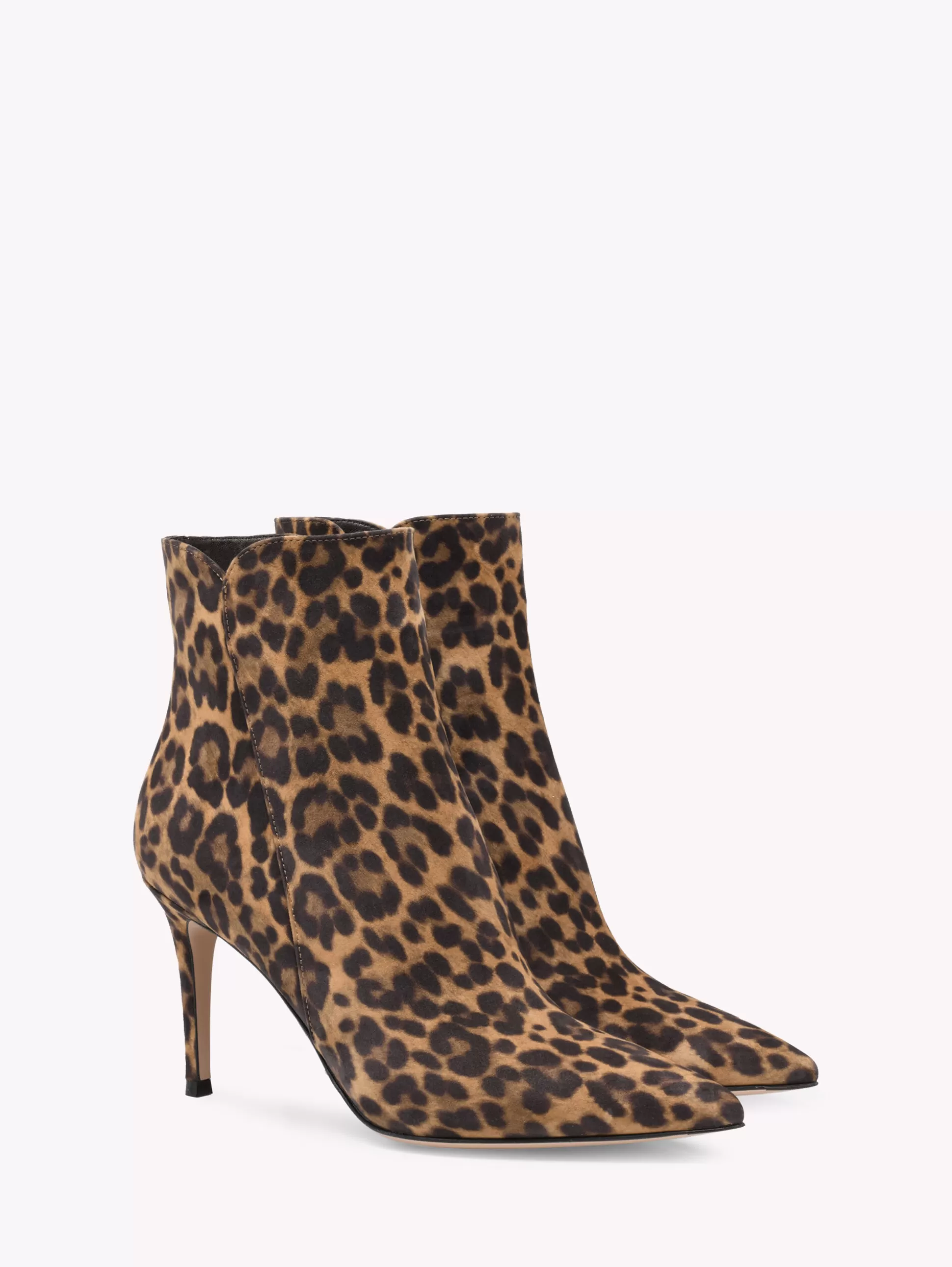 Gianvito Rossi Boots-LEVY 85 LEOPARD PRINT