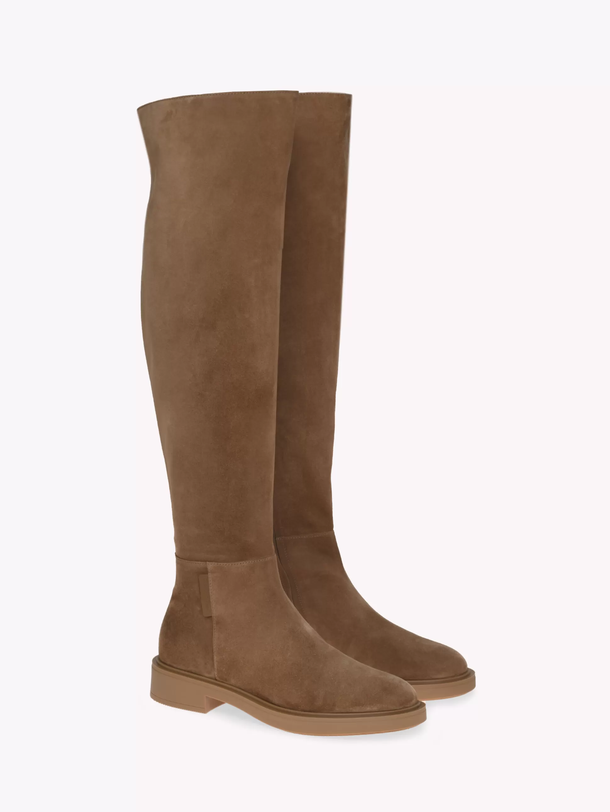 Gianvito Rossi Boots-LEXINGTON BROWN