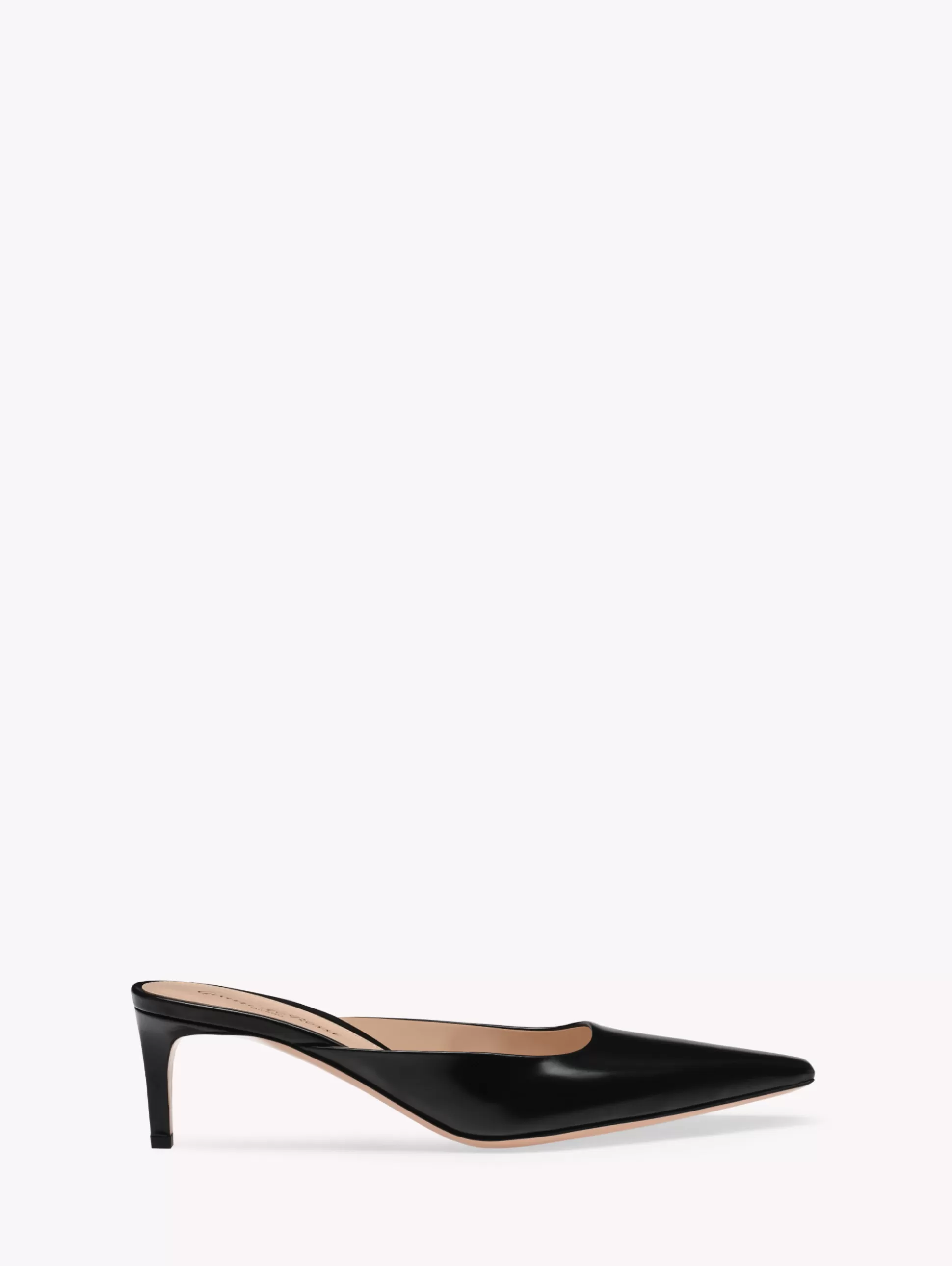 Gianvito Rossi Mules-LINDSAY MULE BLACK