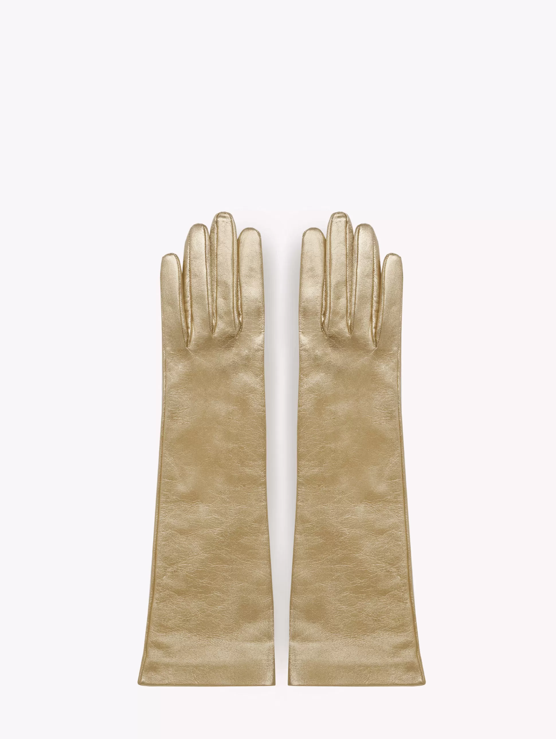 Gianvito Rossi Accessories-LONG GLOVE GOLD