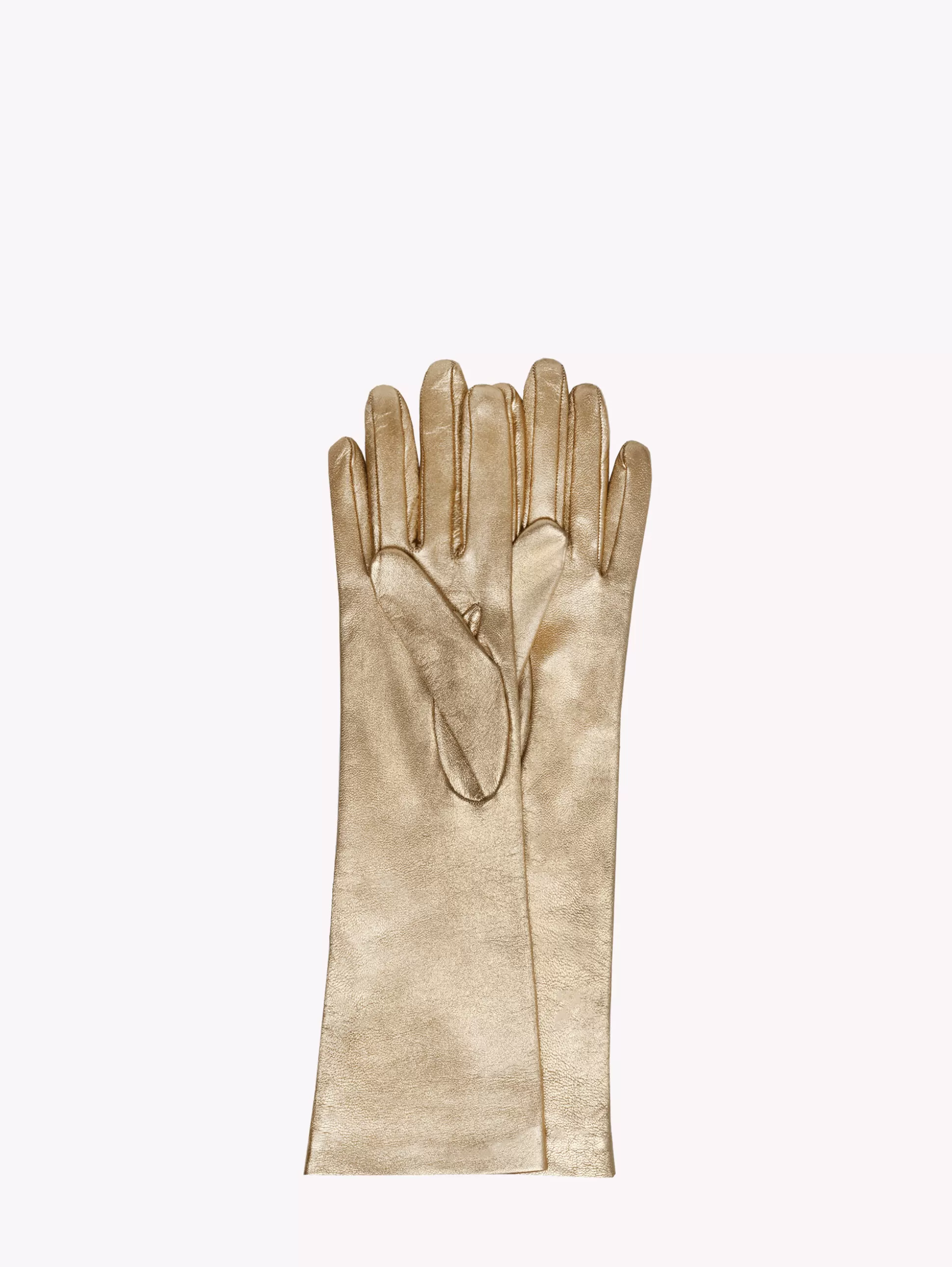 Gianvito Rossi Accessories-LONG GLOVE GOLD