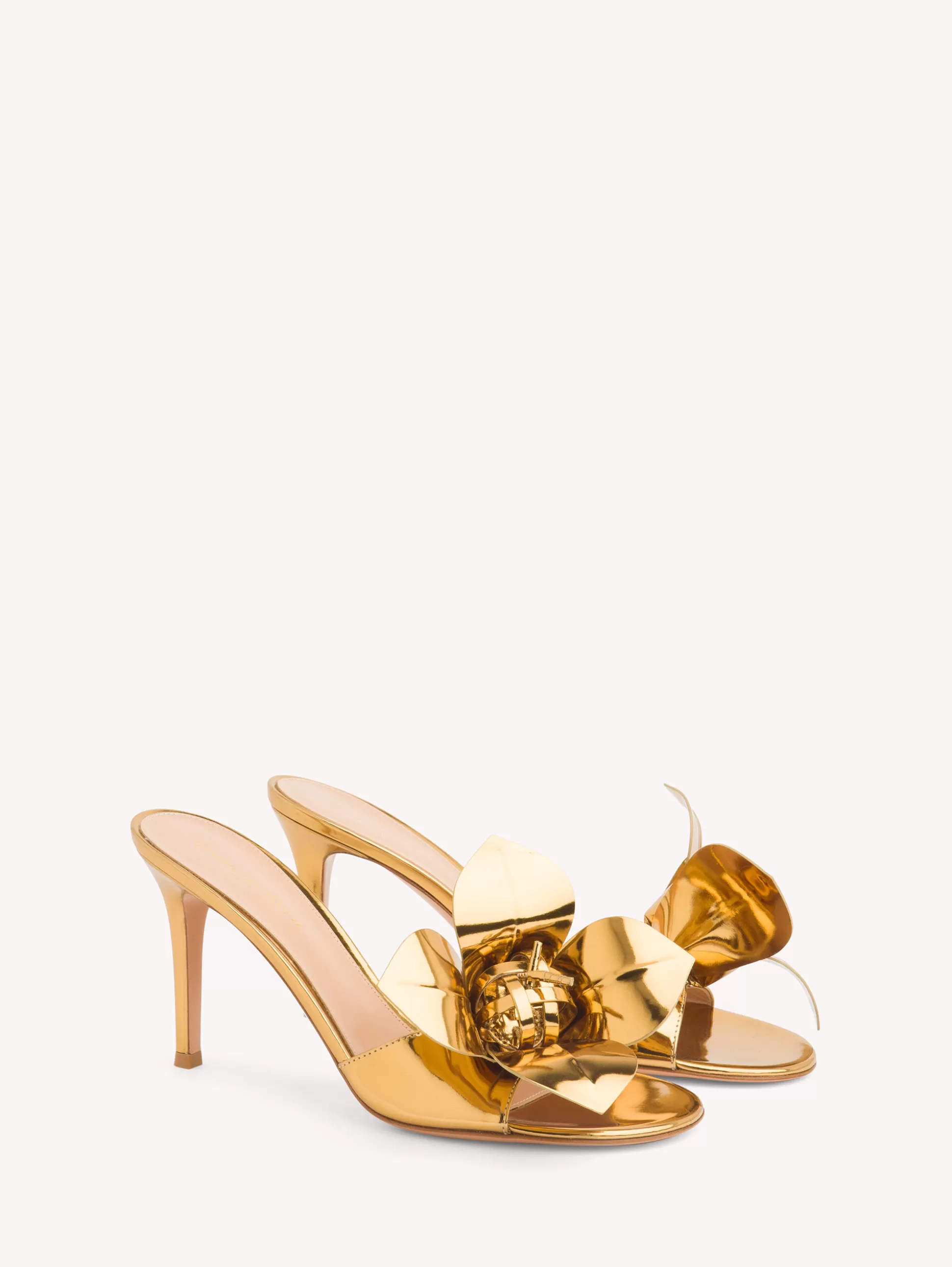 Gianvito Rossi Mules-LUCILLA GOLD