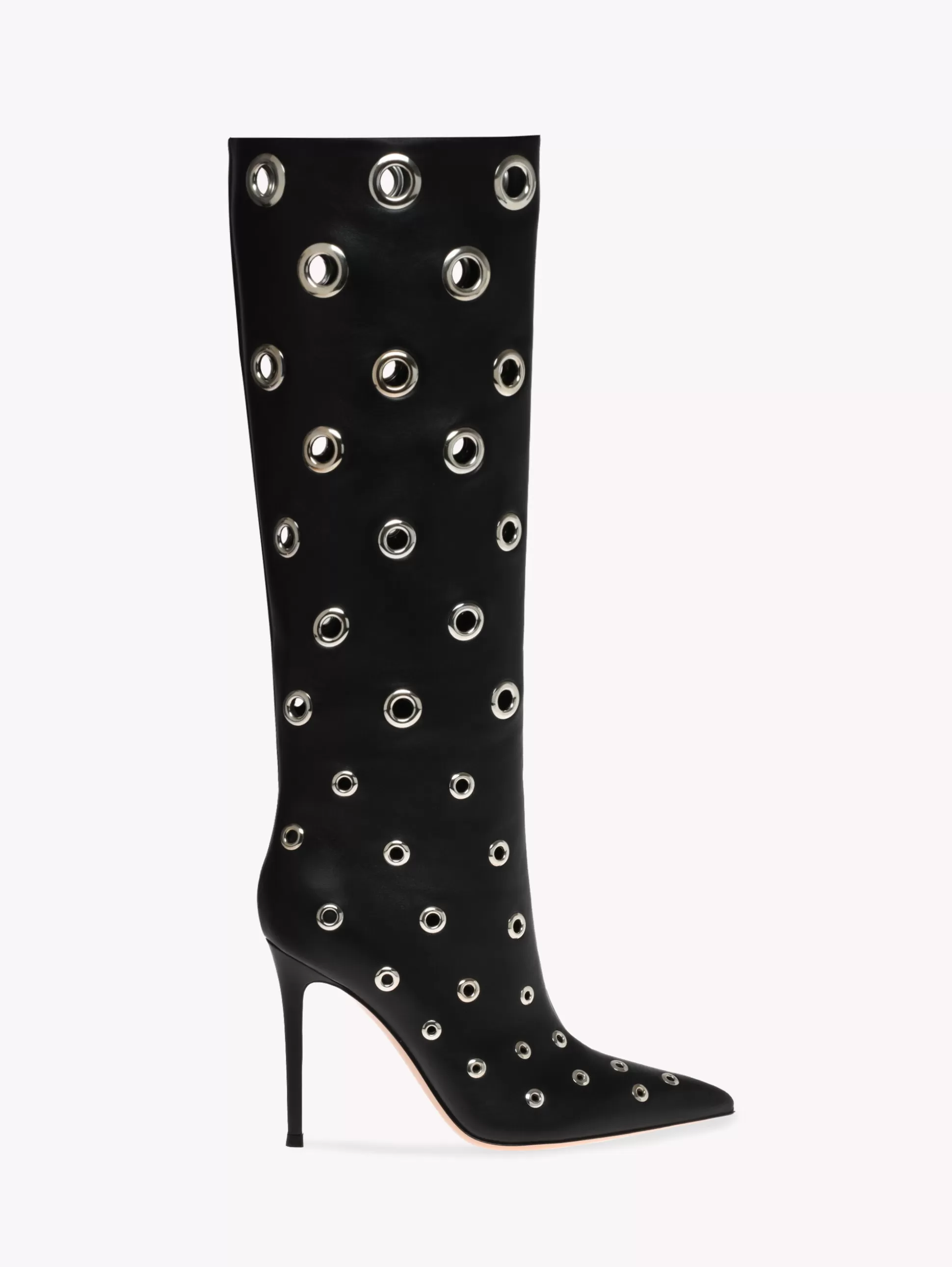 Gianvito Rossi Boots-LYDIA BOOT BLACK LEATHER