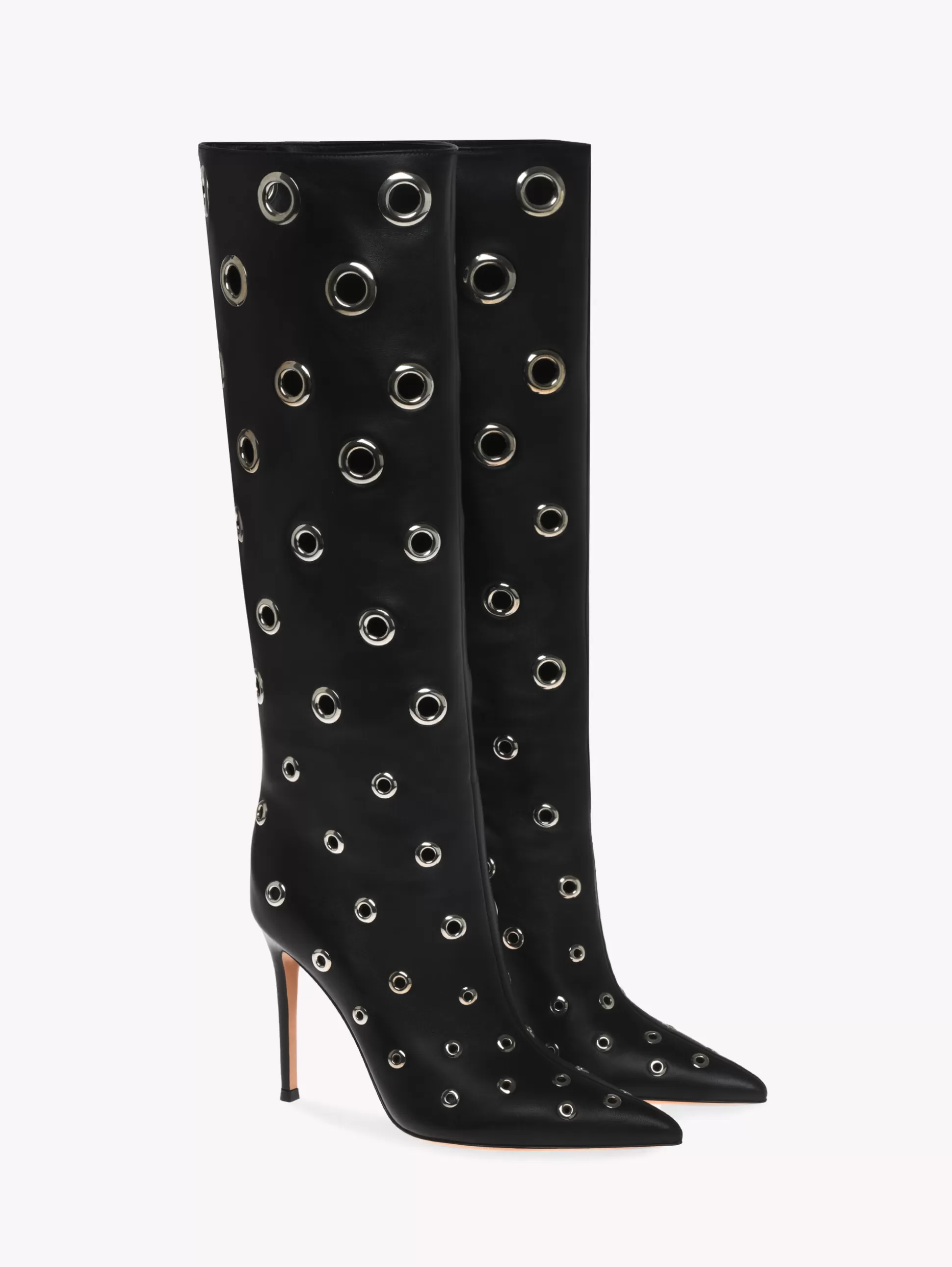 Gianvito Rossi Boots-LYDIA BOOT BLACK LEATHER