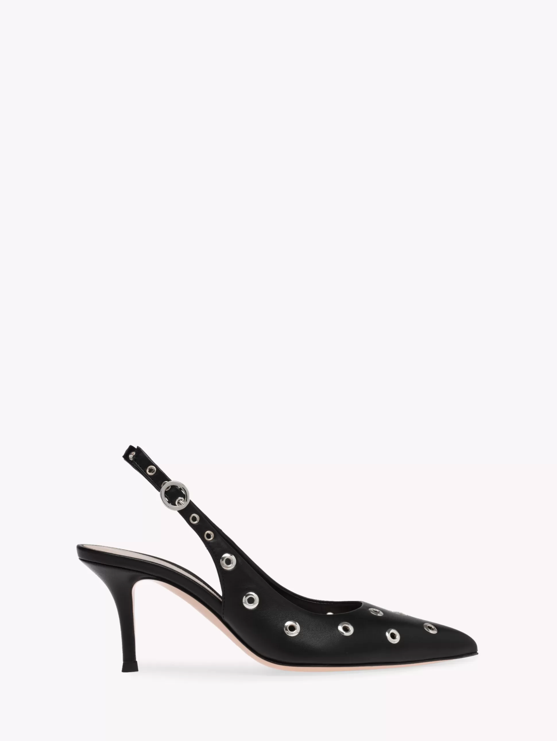 Gianvito Rossi Pumps-LYDIA SLING BLACK LEATHER