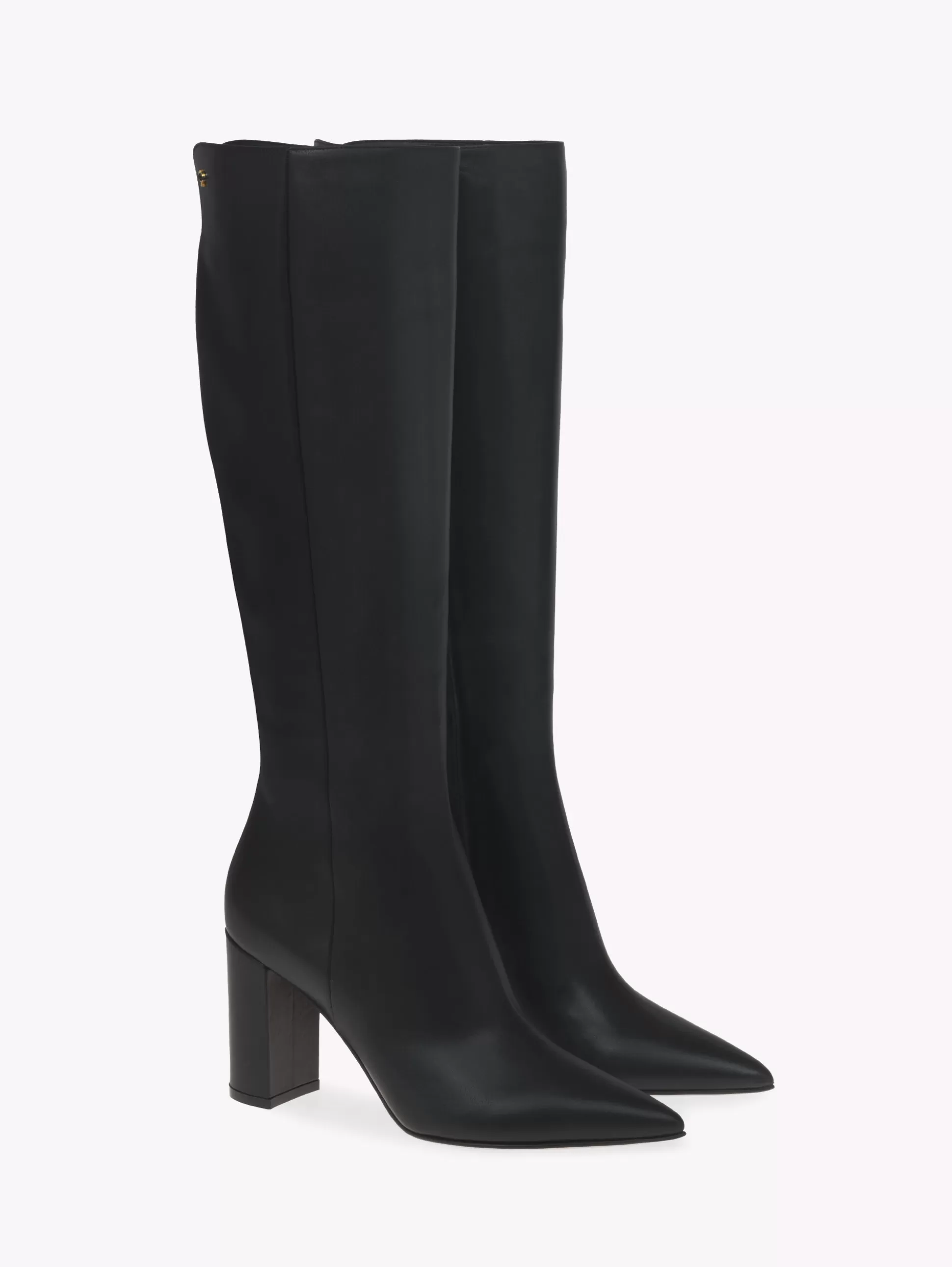 Gianvito Rossi Boots-LYELL BOOT BLACK LEATHER