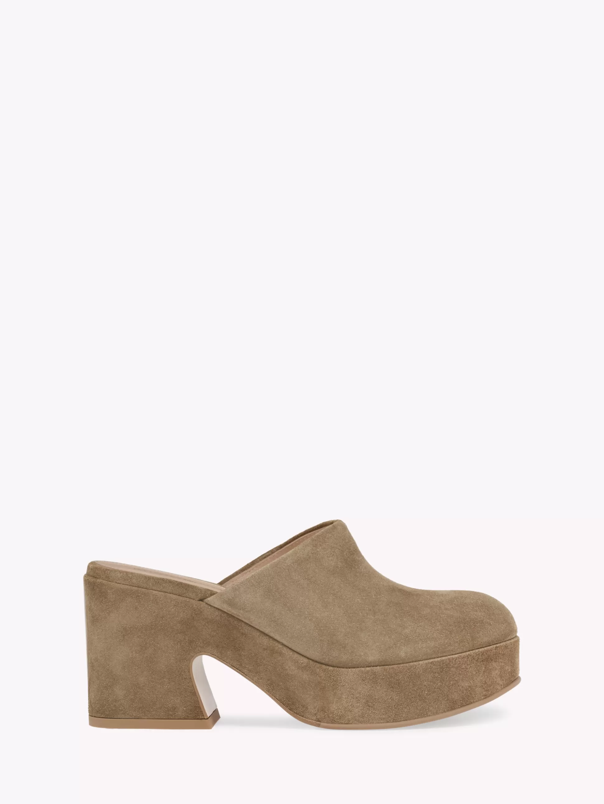 Gianvito Rossi Mules-LYSS BROWN