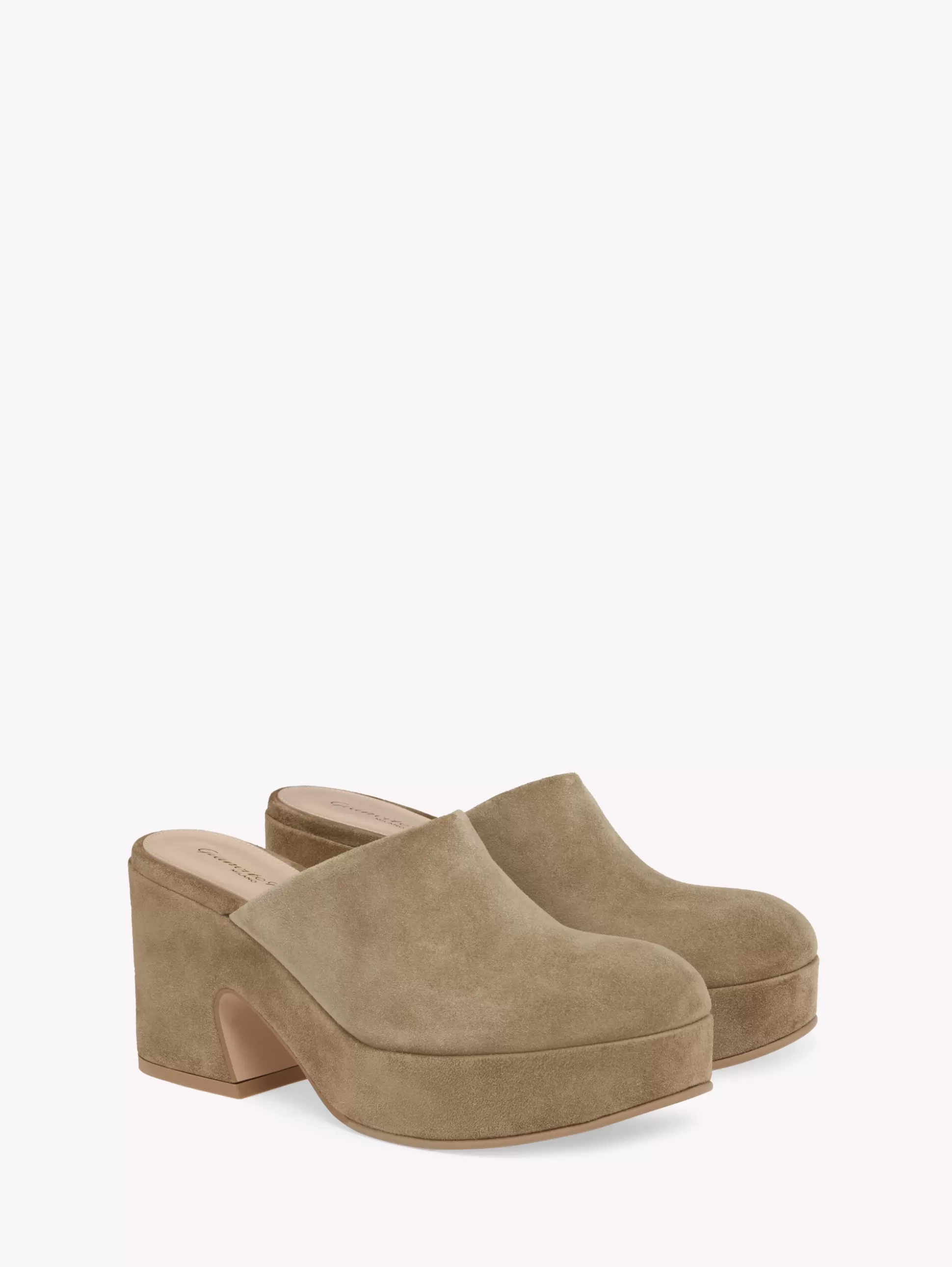 Gianvito Rossi Mules-LYSS BROWN