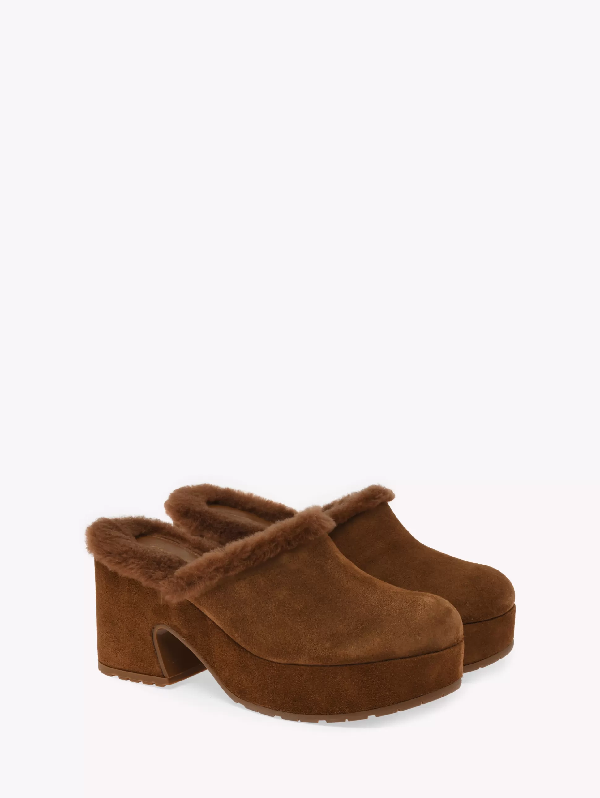 Gianvito Rossi Mules-LYSS BROWN