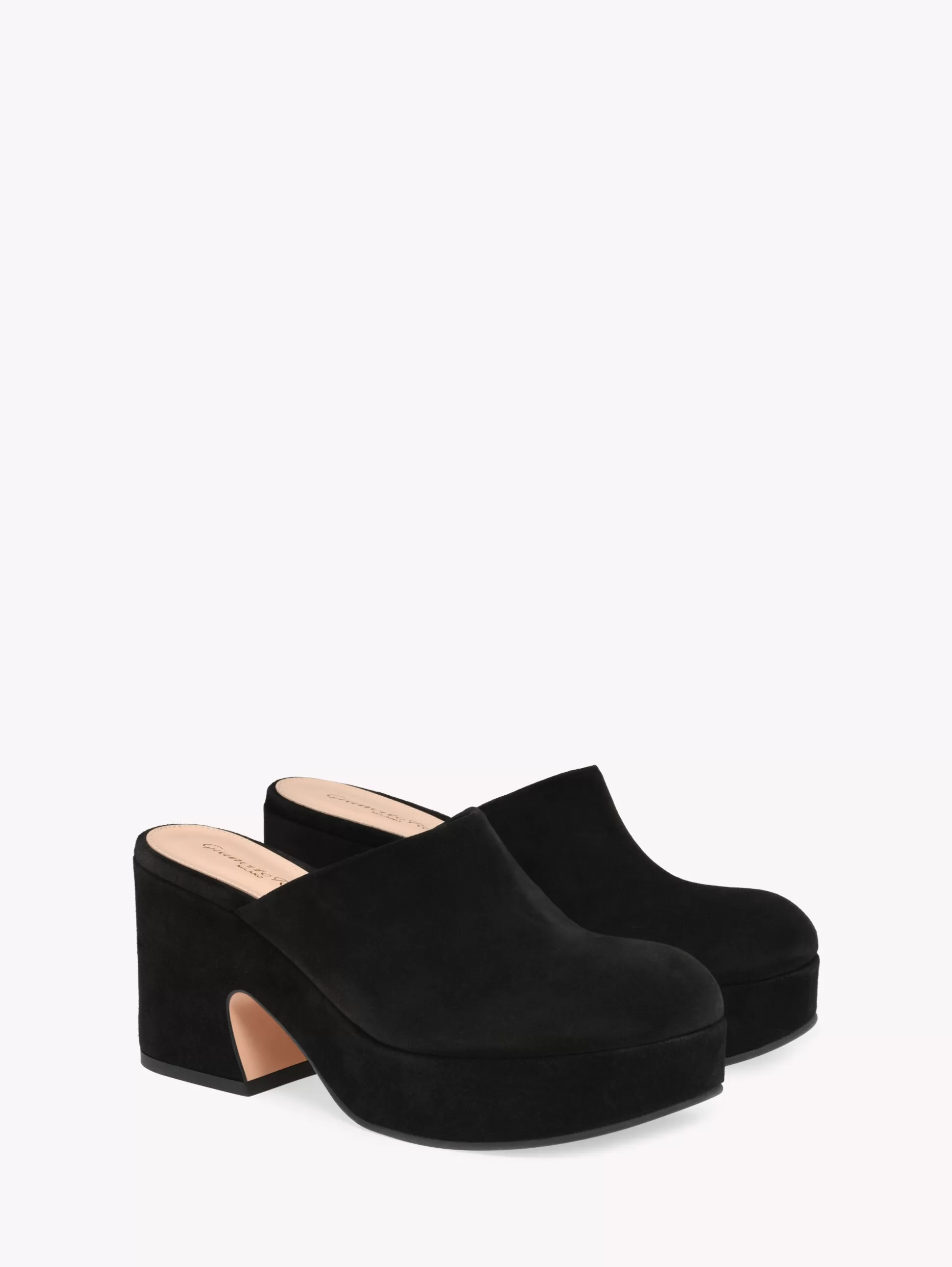 Gianvito Rossi Mules-LYSS BLACK