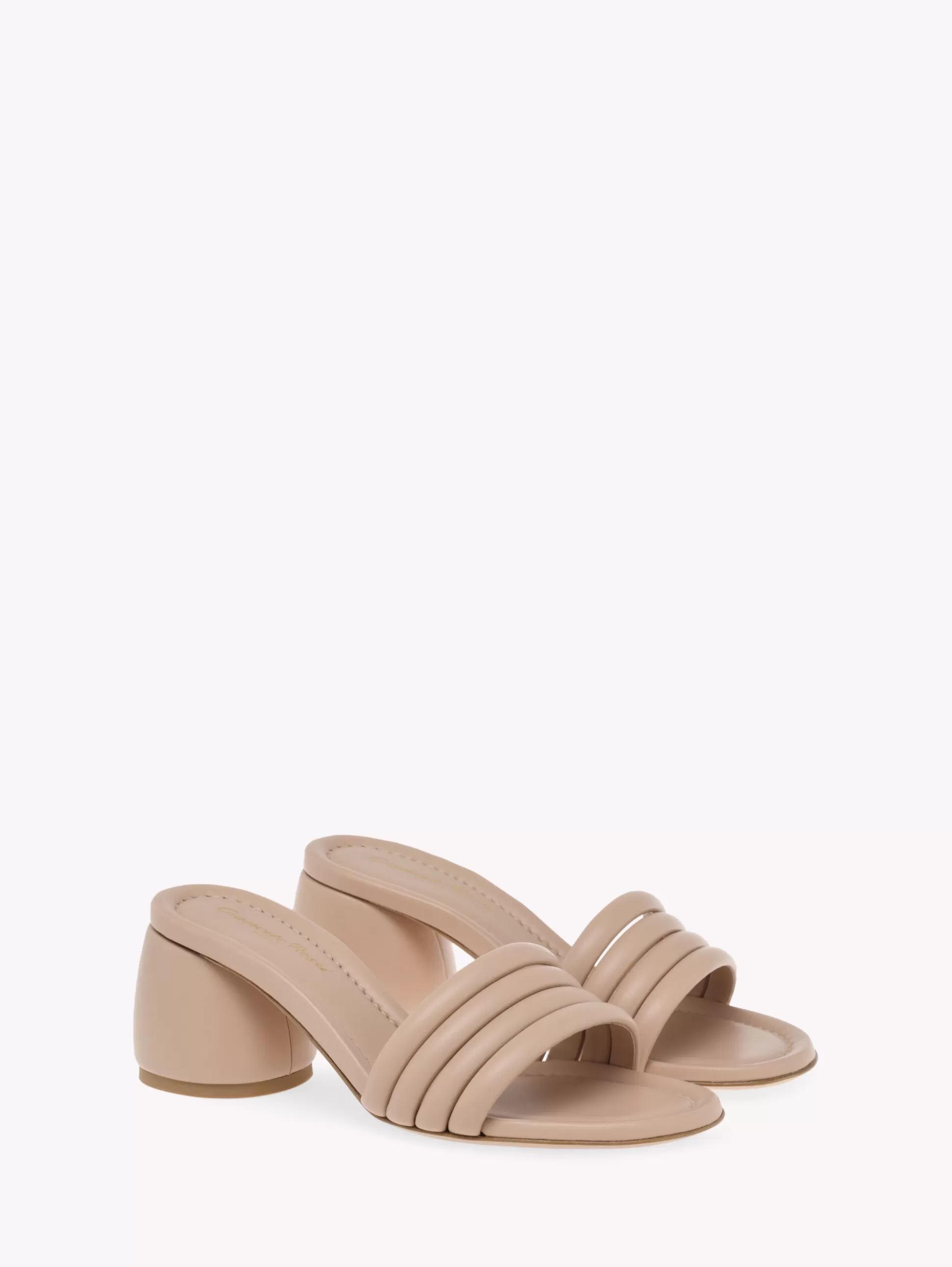 Gianvito Rossi Mules-MALOU PINK