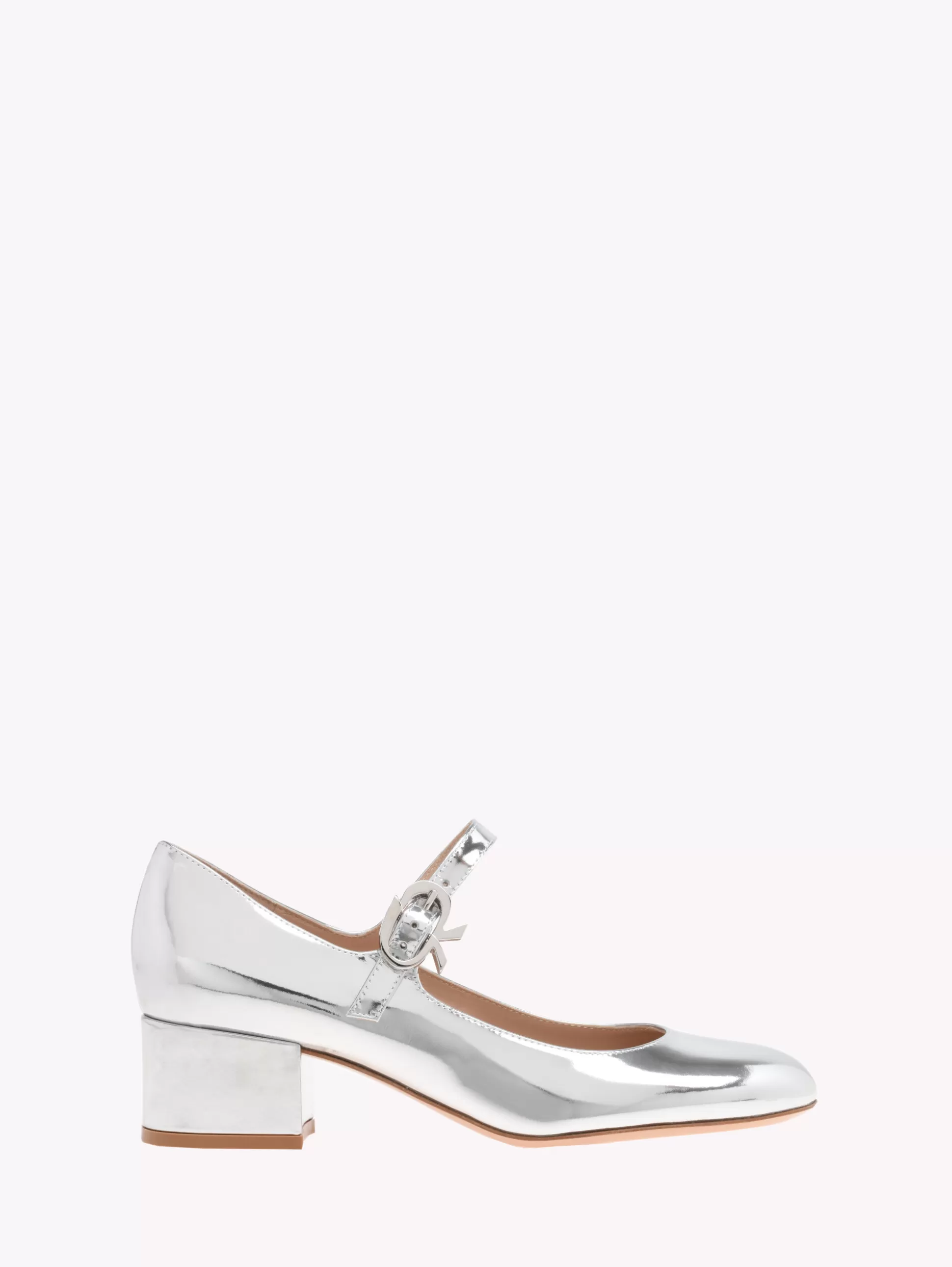 Gianvito Rossi Pumps-MARY RIBBON SILVER