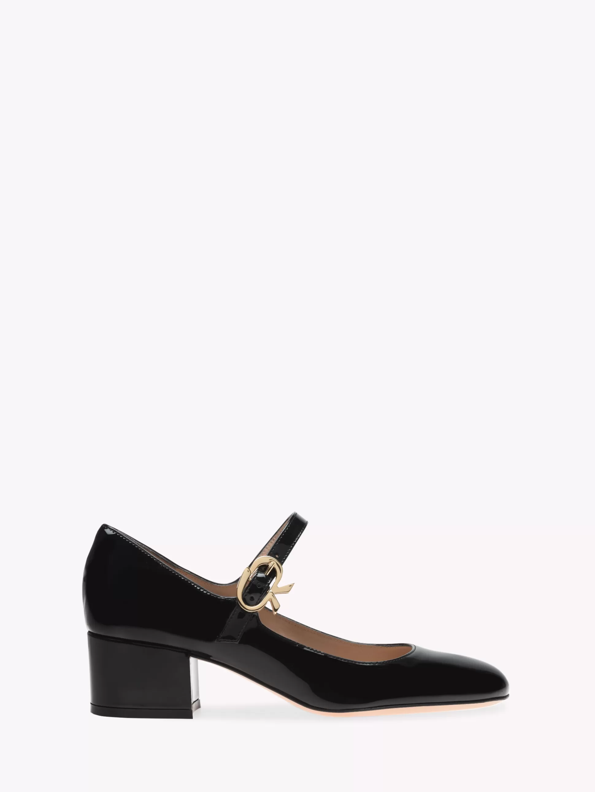 Gianvito Rossi Pumps-MARY RIBBON BLACK PATENT