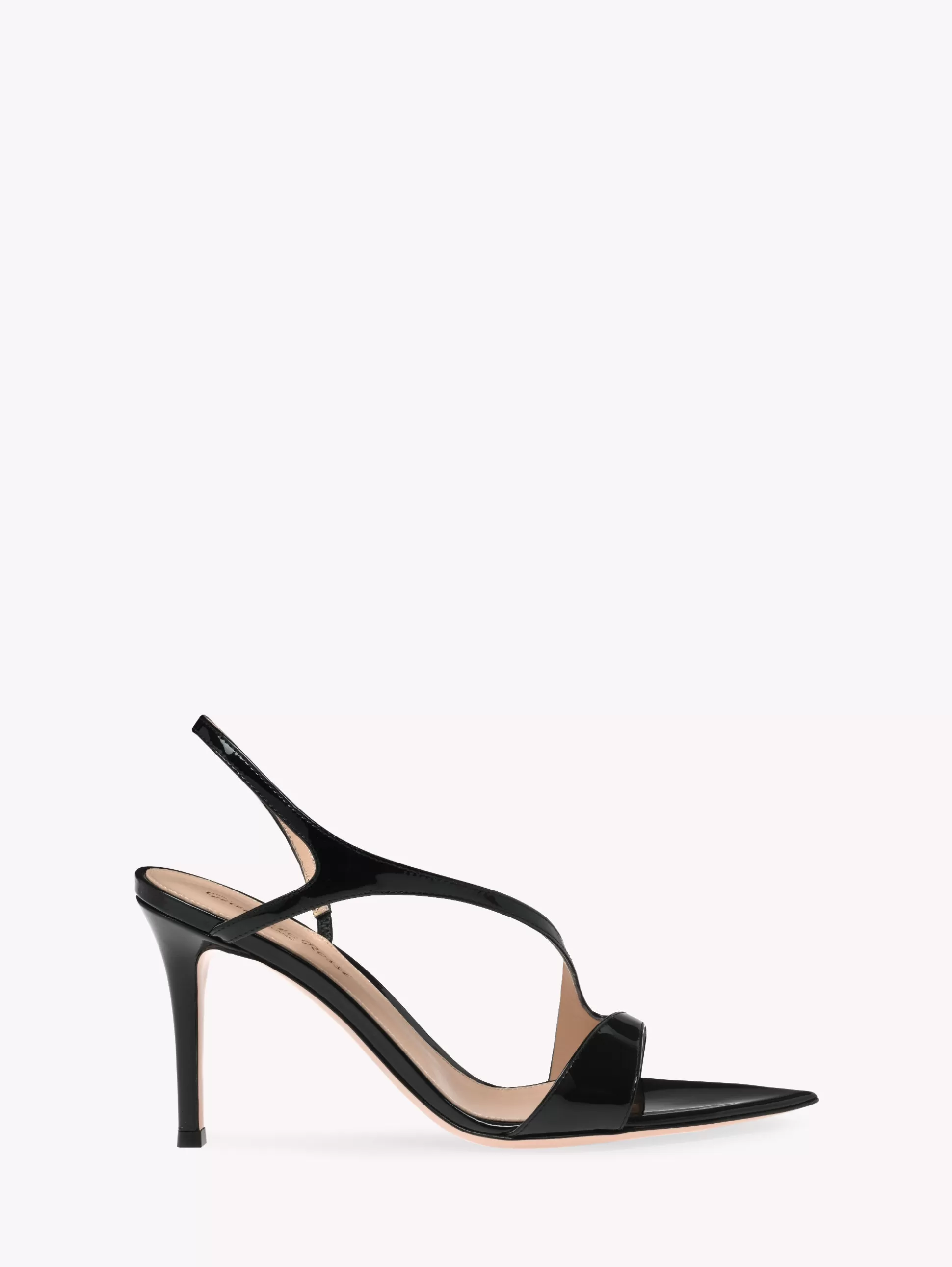 Gianvito Rossi Sandals-MAYFAIR BLACK PATENT