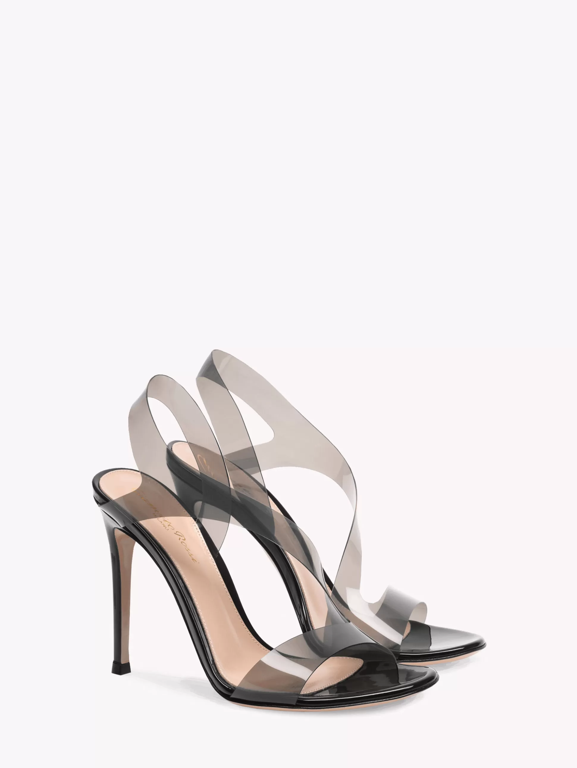 Gianvito Rossi Sandals | Plexi-METROPOLIS BLACK