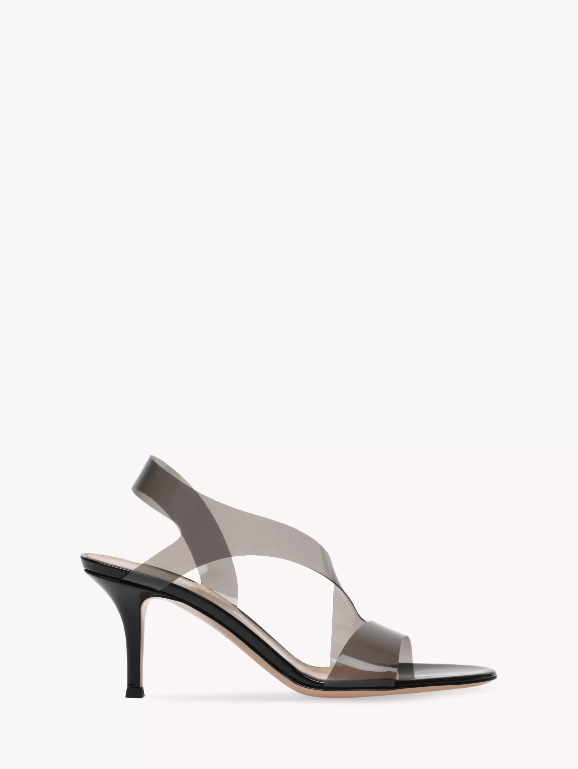 Gianvito Rossi Sandals | Plexi-METROPOLIS 70 BLACK