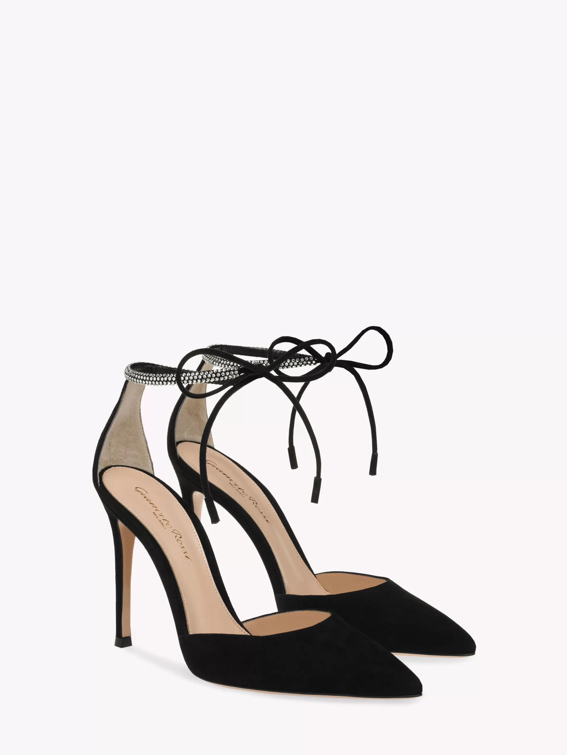 Gianvito Rossi Pumps | Signatures-MONTECARLO D'ORSAY BLACK SUEDE