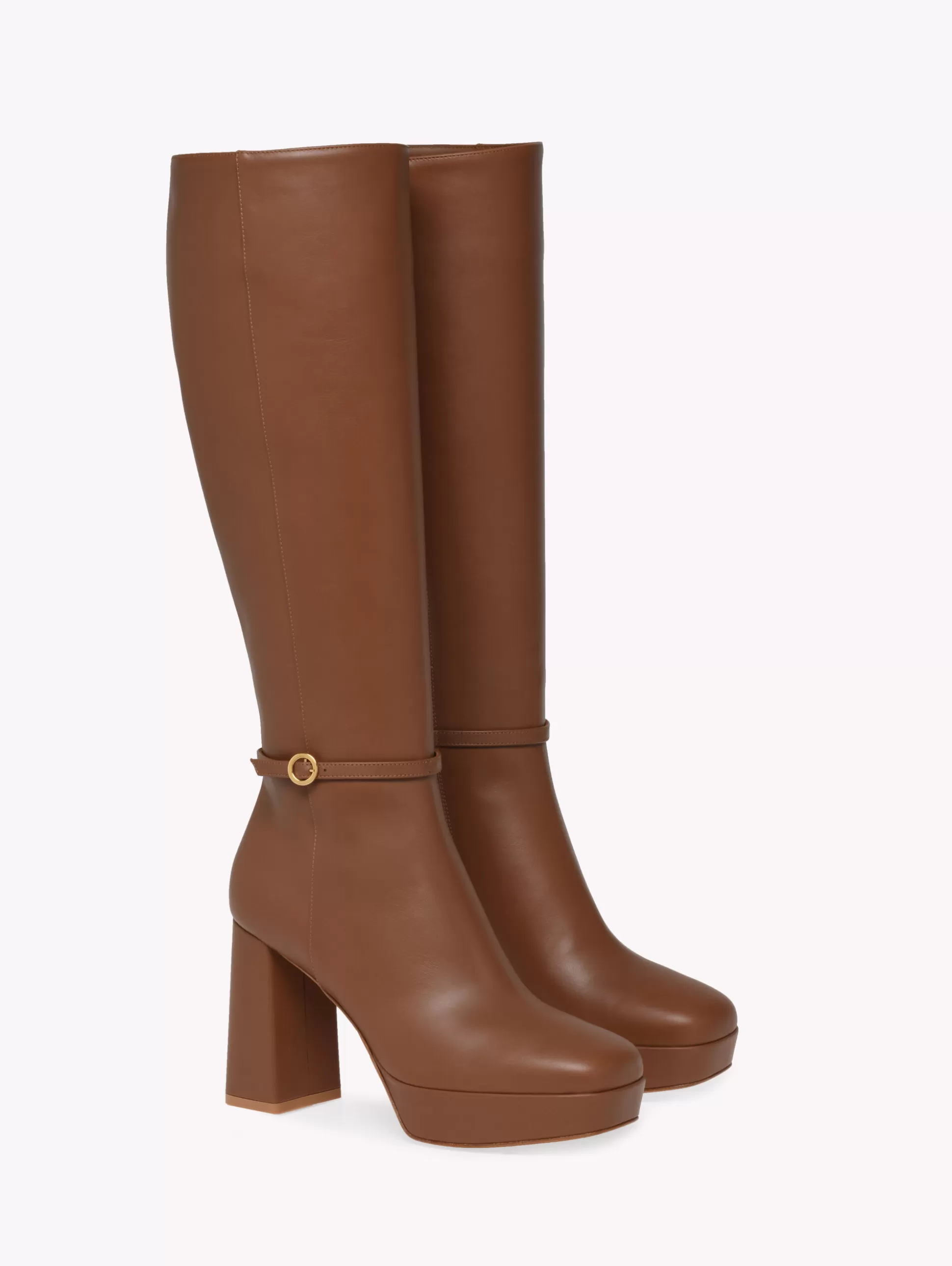 Gianvito Rossi Boots-MOREAU BROWN