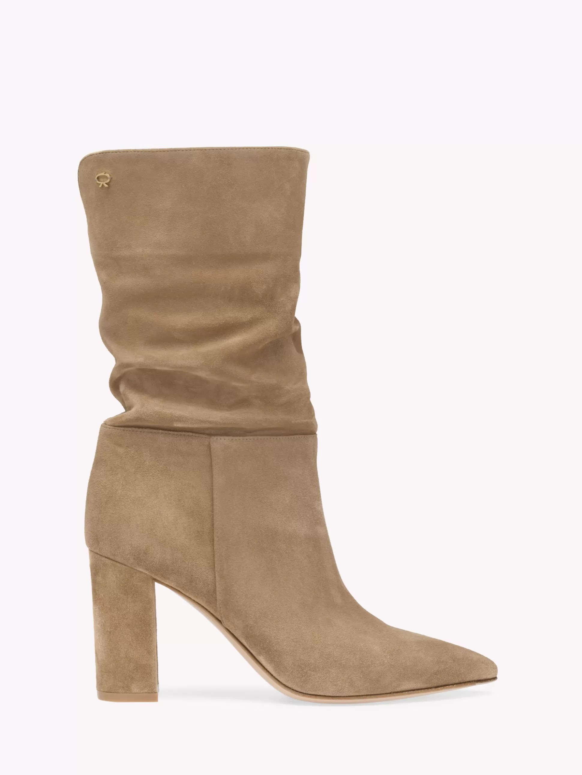 Gianvito Rossi Boots-PIPER BOOTIE 85 BROWN