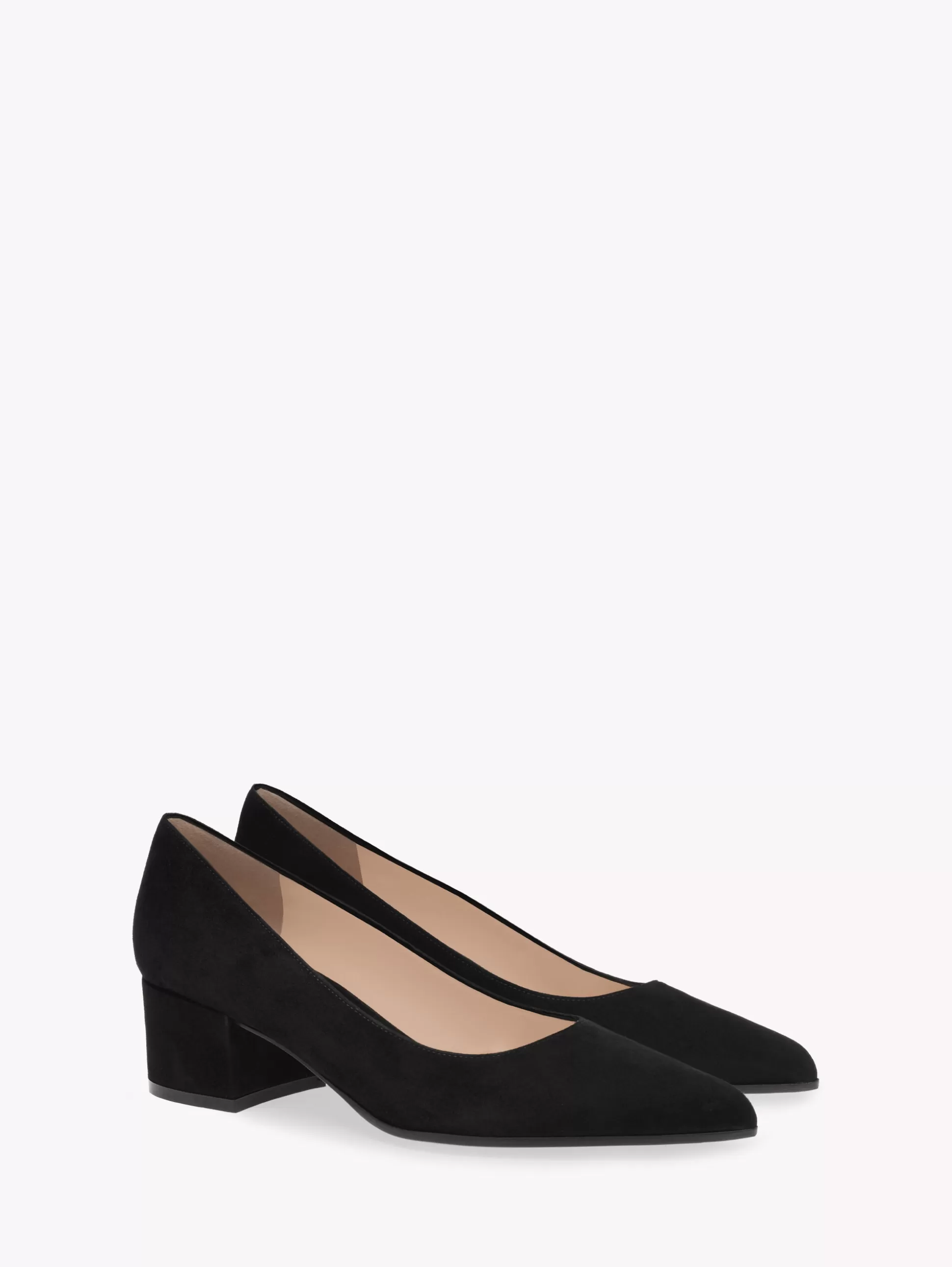 Gianvito Rossi Pumps-PIPER PUMP 45 BLACK SUEDE