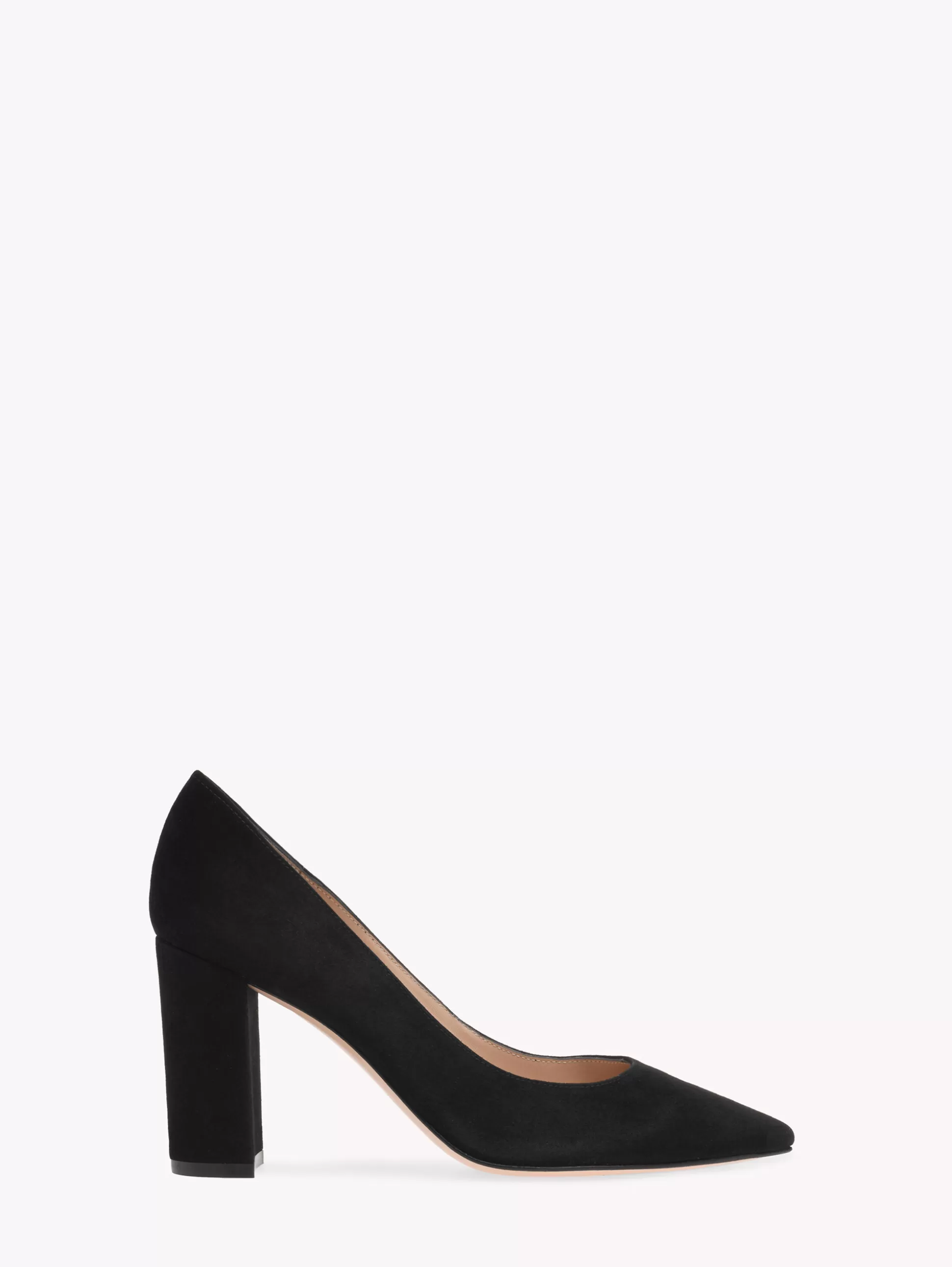 Gianvito Rossi Pumps-PIPER PUMP 85 BLACK SUEDE