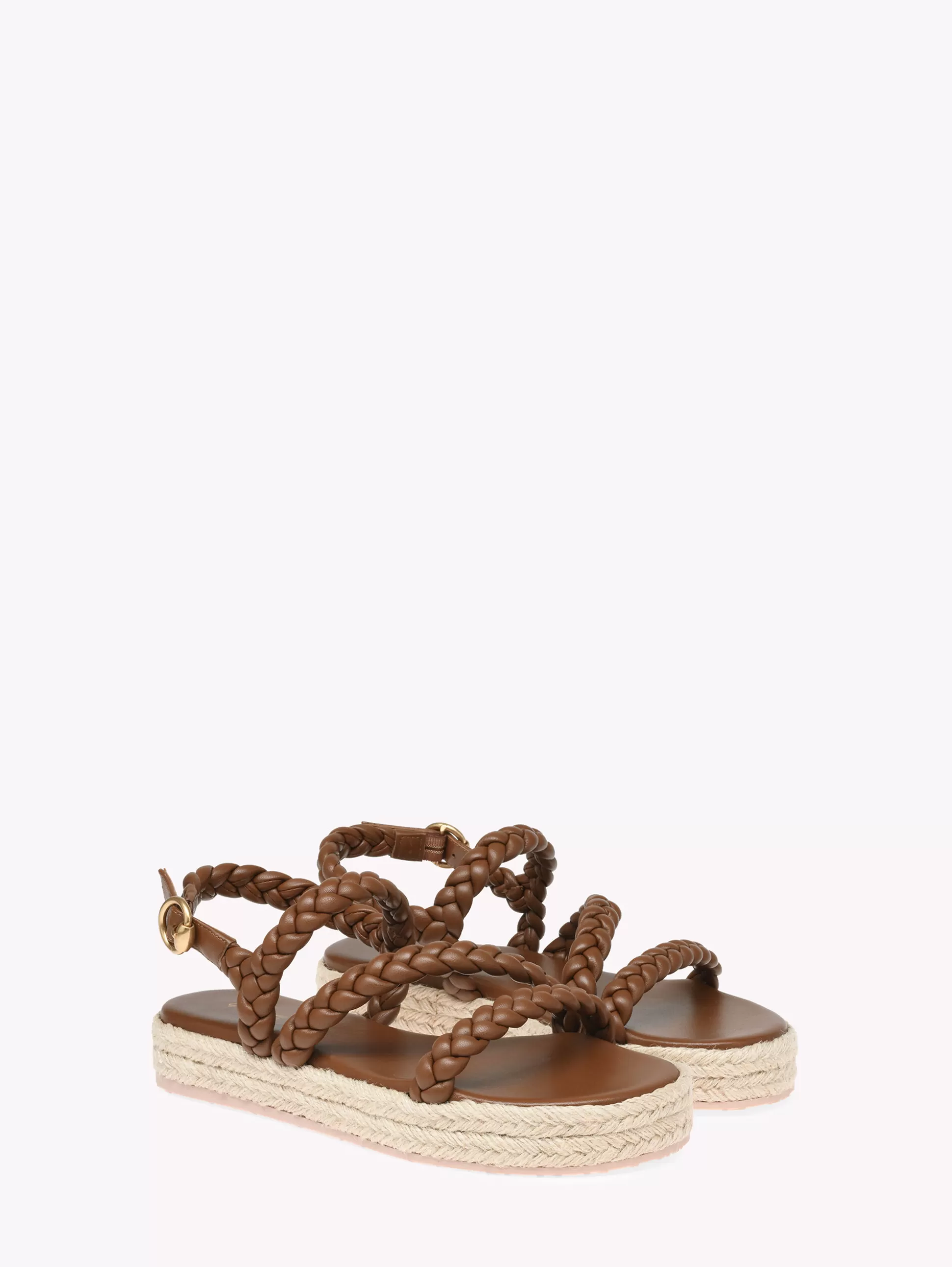 Gianvito Rossi Flats-PLAYA BROWN