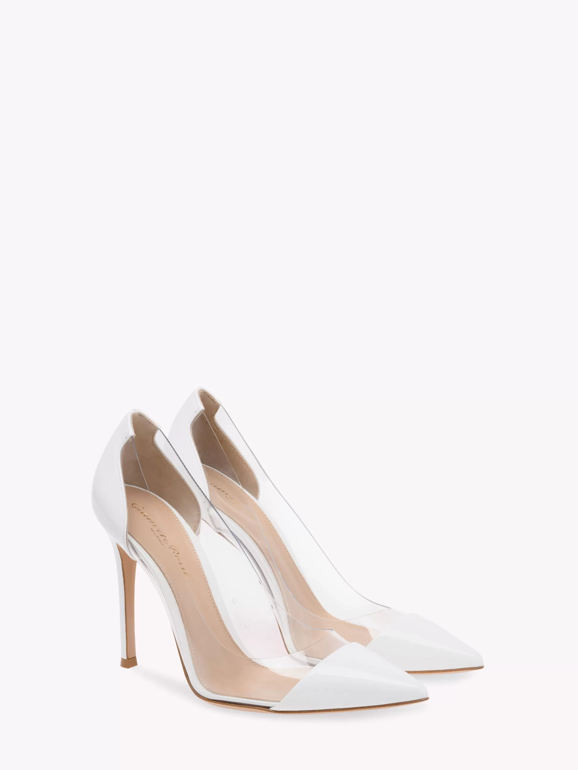 Gianvito Rossi Pumps | Plexi-PLEXI WHITE