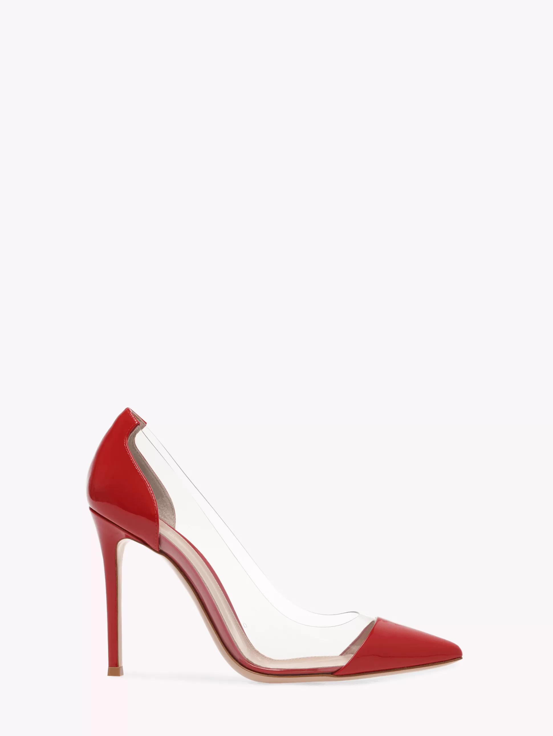 Gianvito Rossi Pumps | Plexi-PLEXI RED