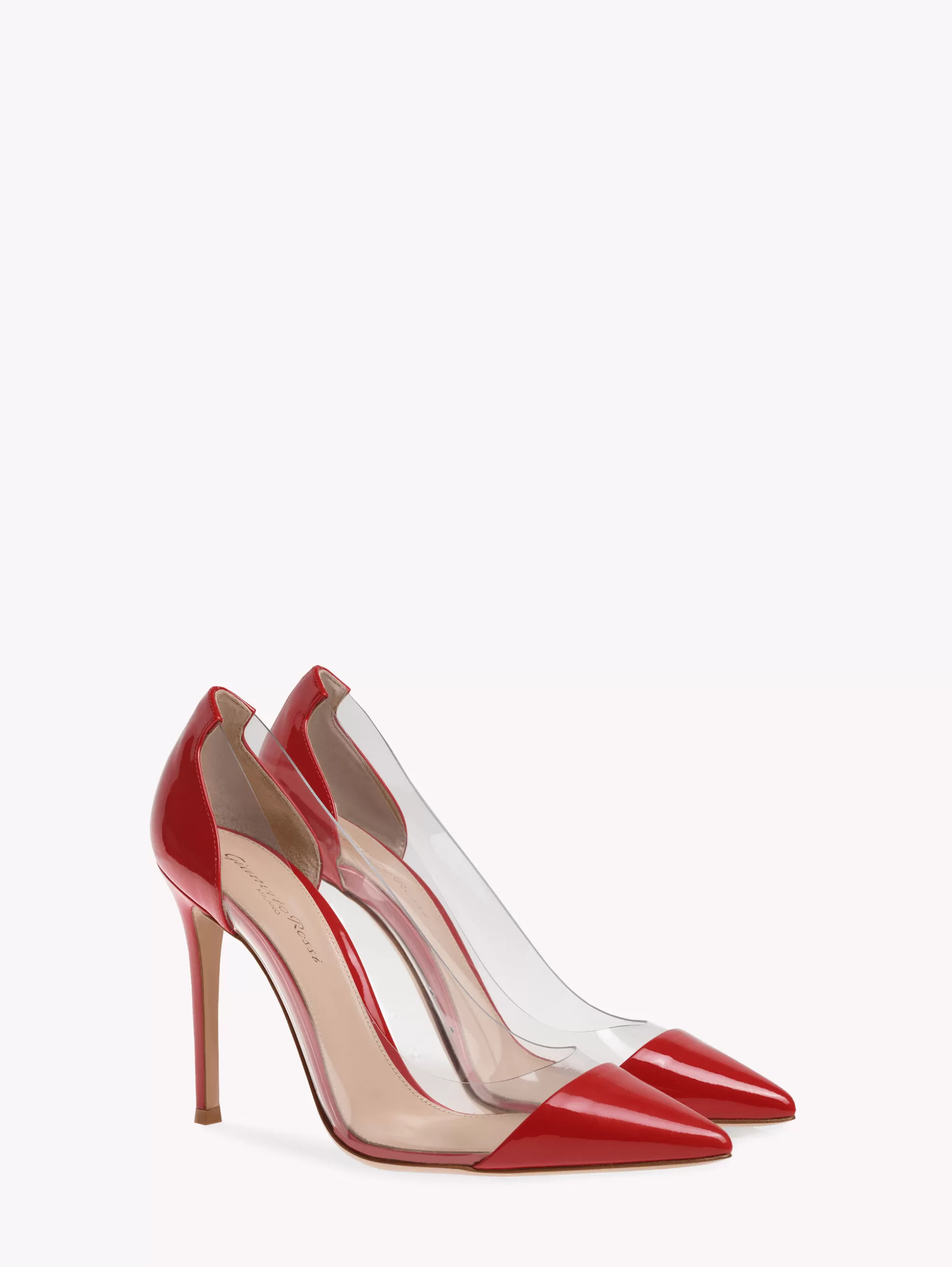 Gianvito Rossi Pumps | Plexi-PLEXI RED