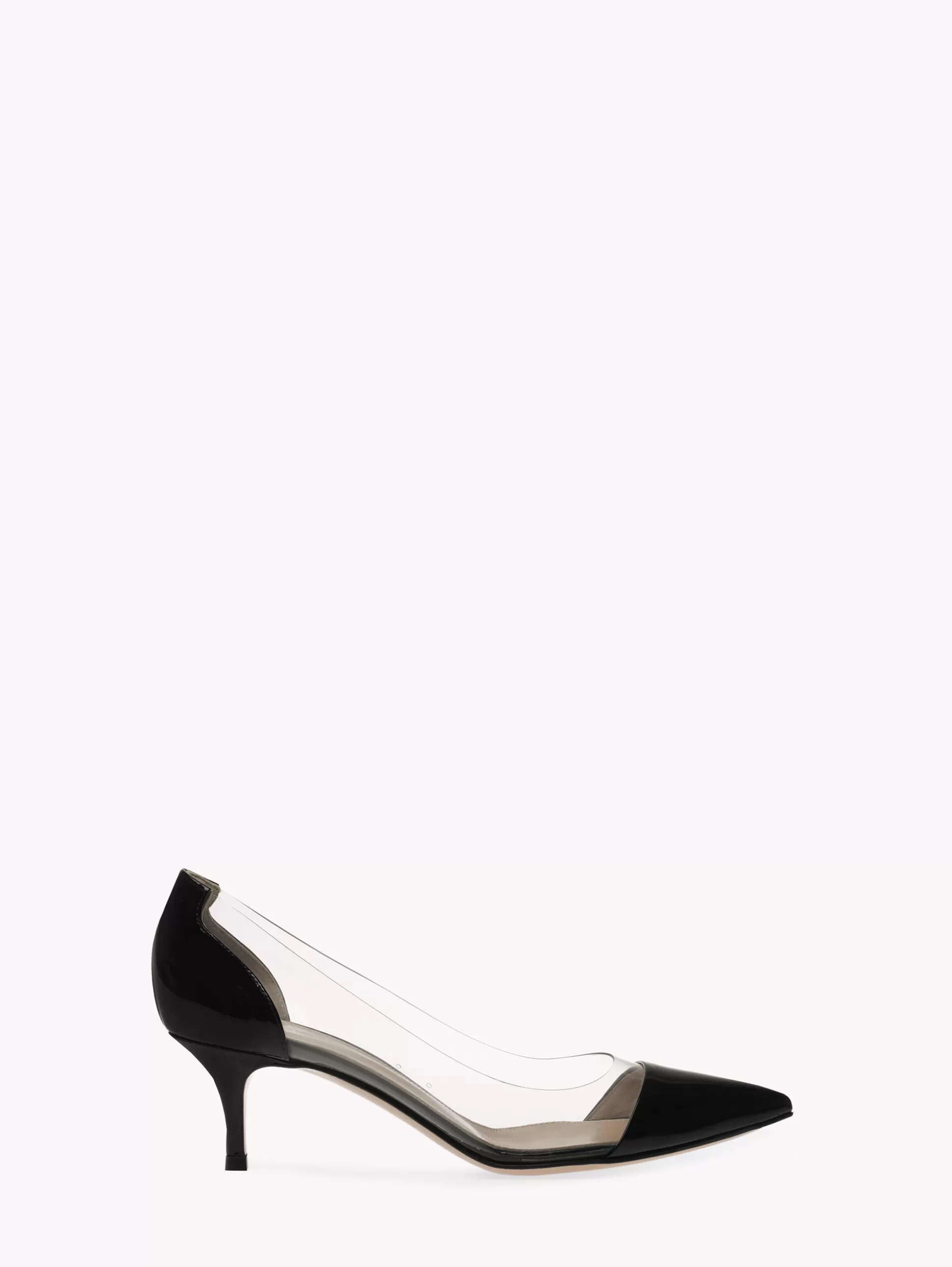 Gianvito Rossi Pumps-PLEXI 55 BLACK