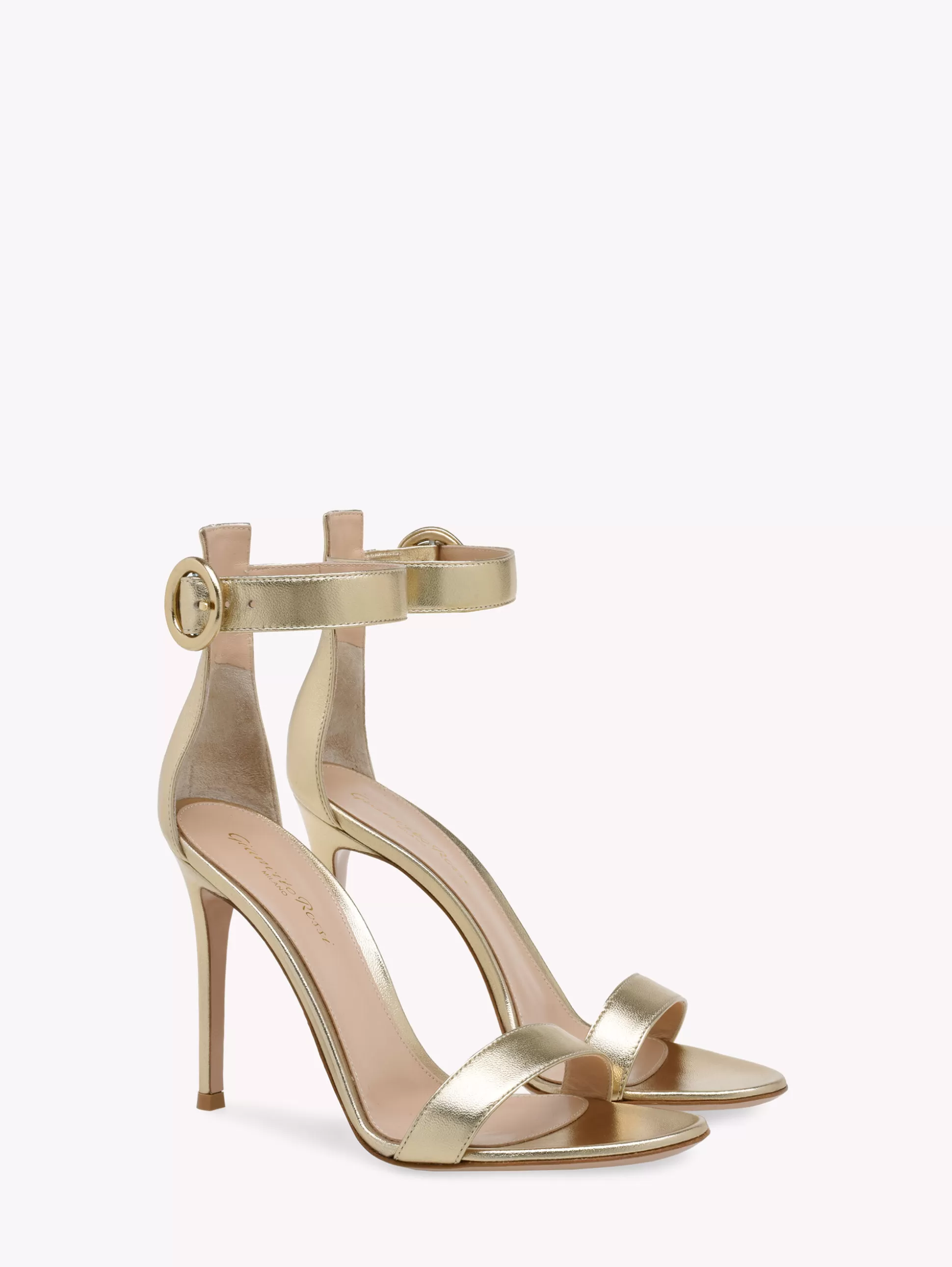 Gianvito Rossi Sandals | Signatures-PORTOFINO 105 GOLD