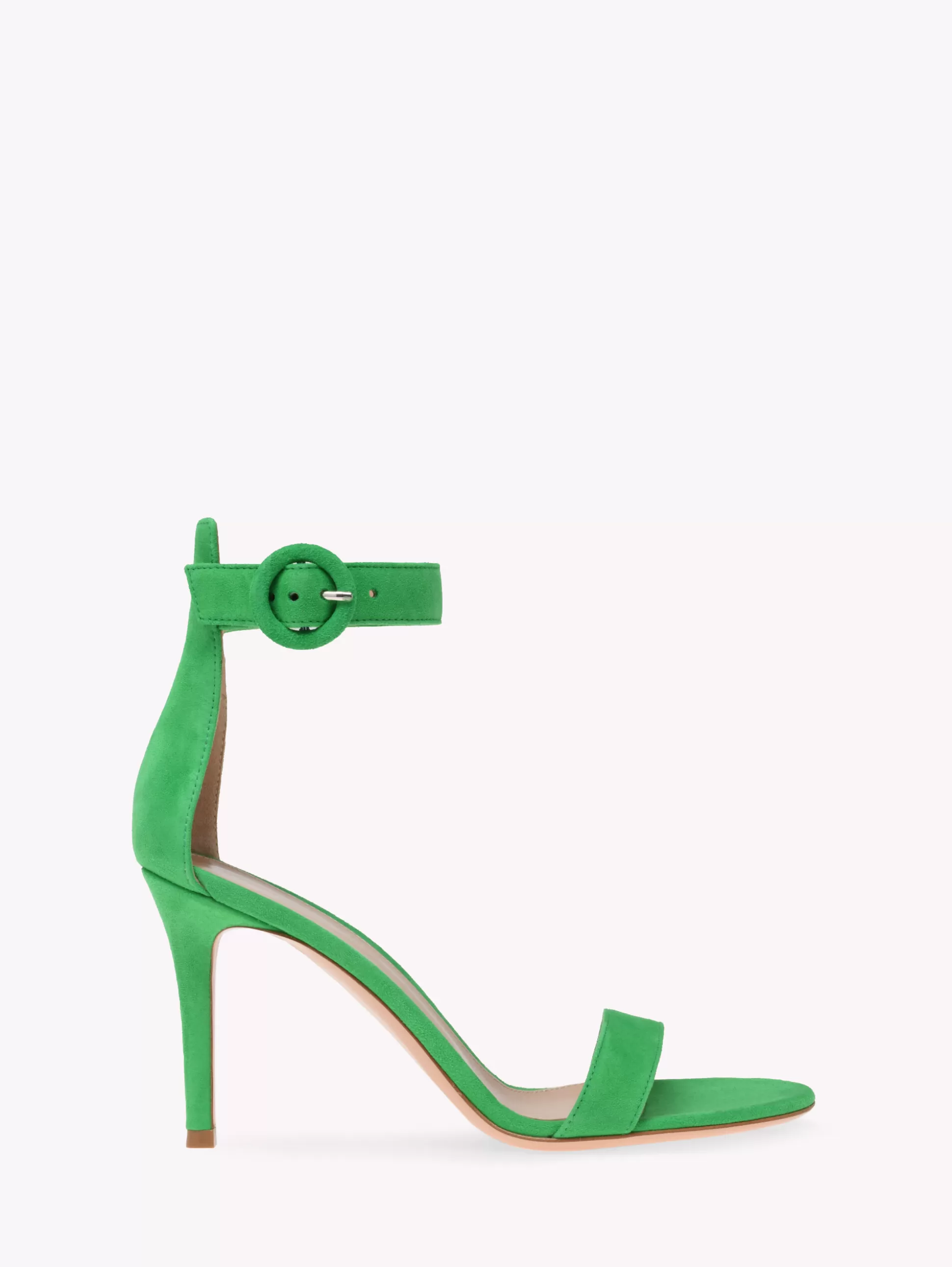 Gianvito Rossi Sandals-PORTOFINO 85 GREEN SUEDE