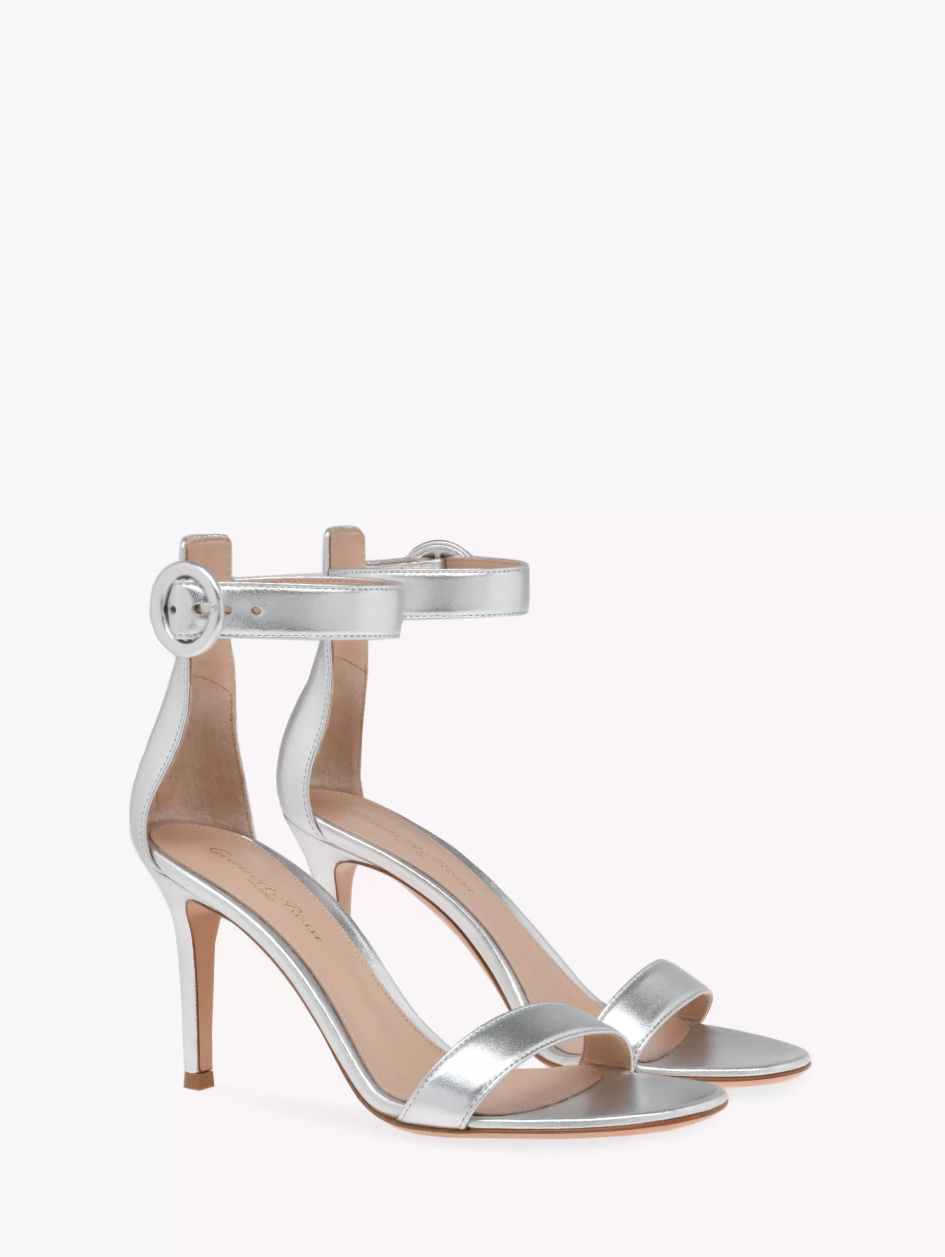 Gianvito Rossi Sandals-PORTOFINO 85 SILVER