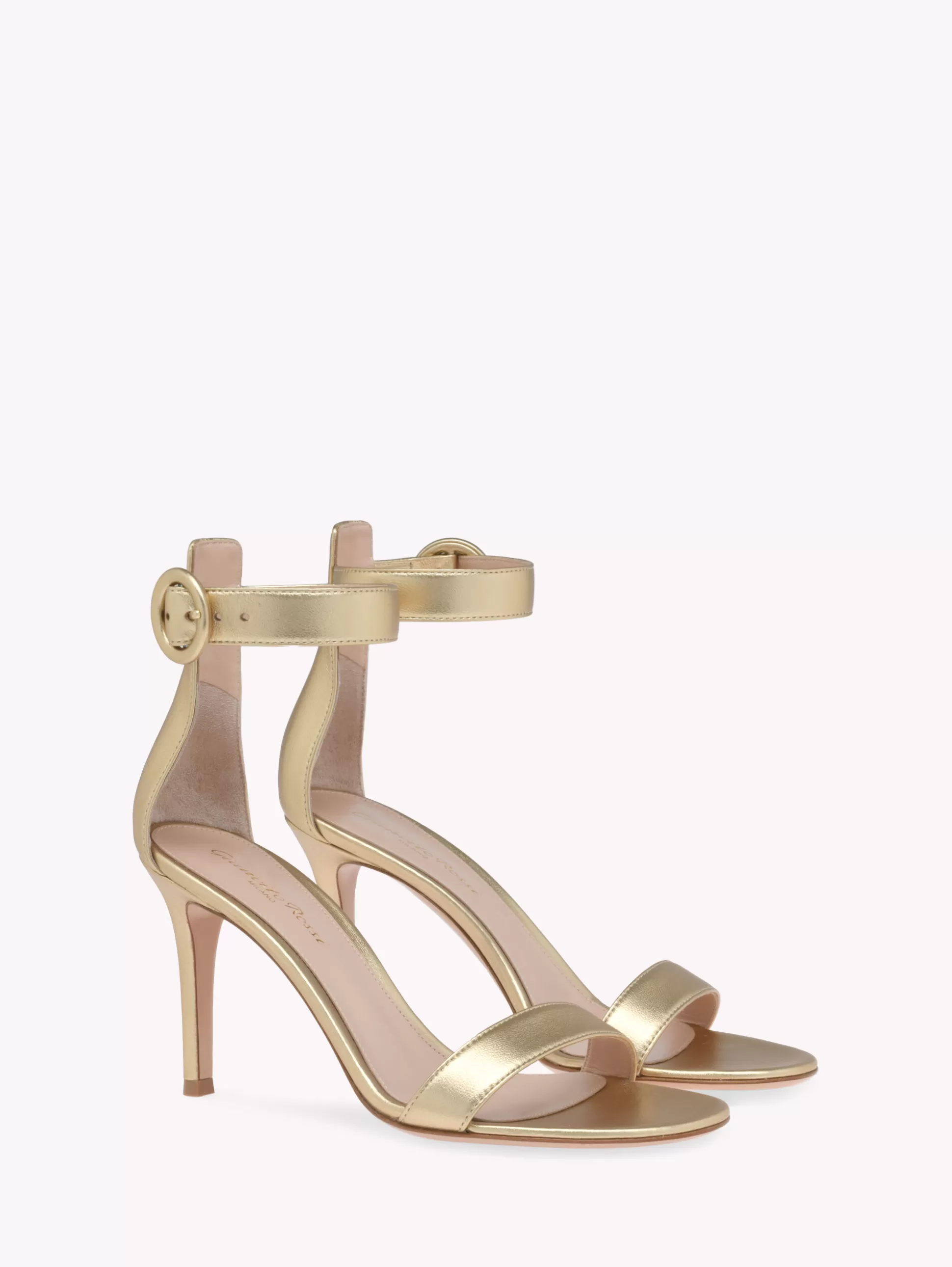 Gianvito Rossi Sandals-PORTOFINO 85 GOLD