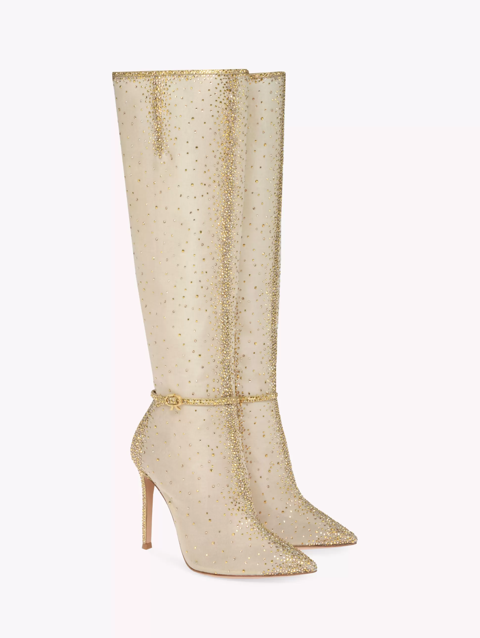 Gianvito Rossi Boots-RANIA BOOT GOLD